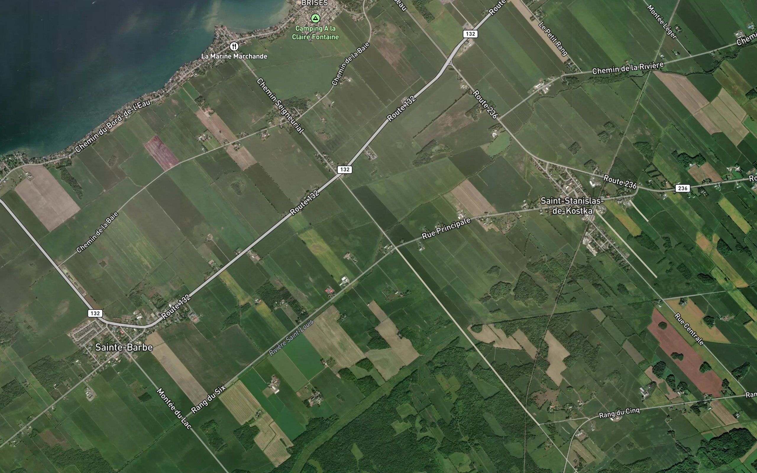 Cours d'eau Brisson-Vallee