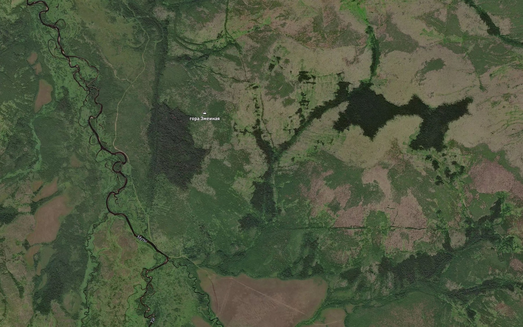 Satellite map of the Uy