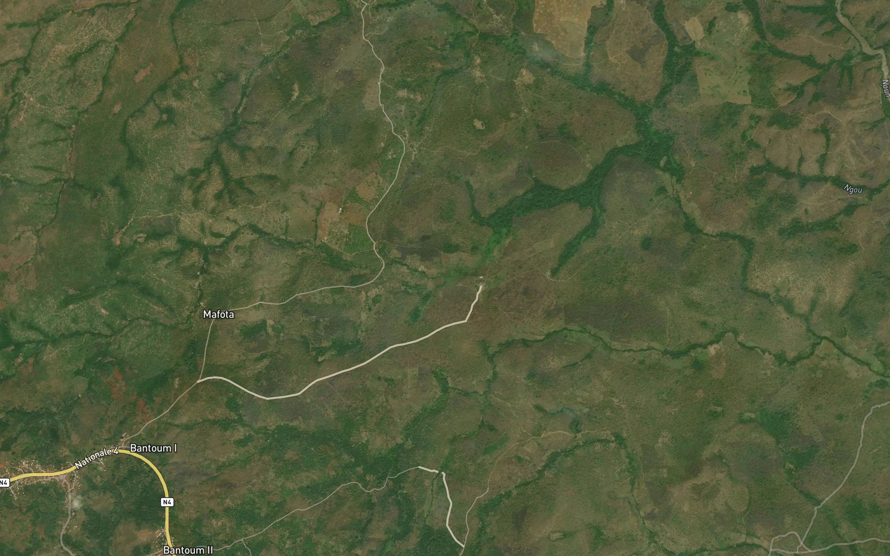 Satellite map of the Bimbina