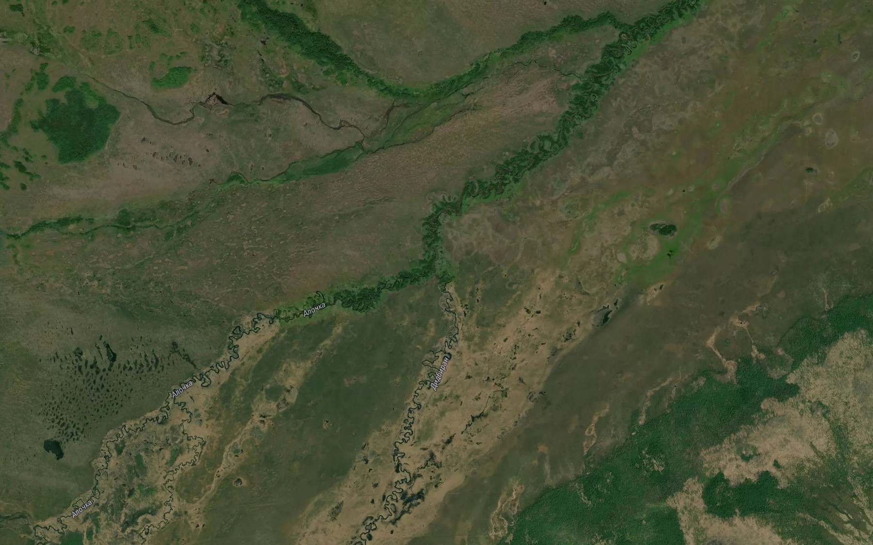 Satellite map of the Didbiran