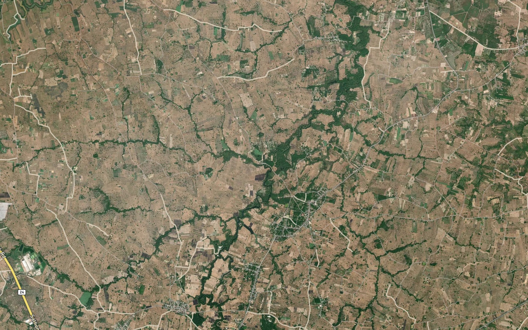Satellite map of the Huai Hoi