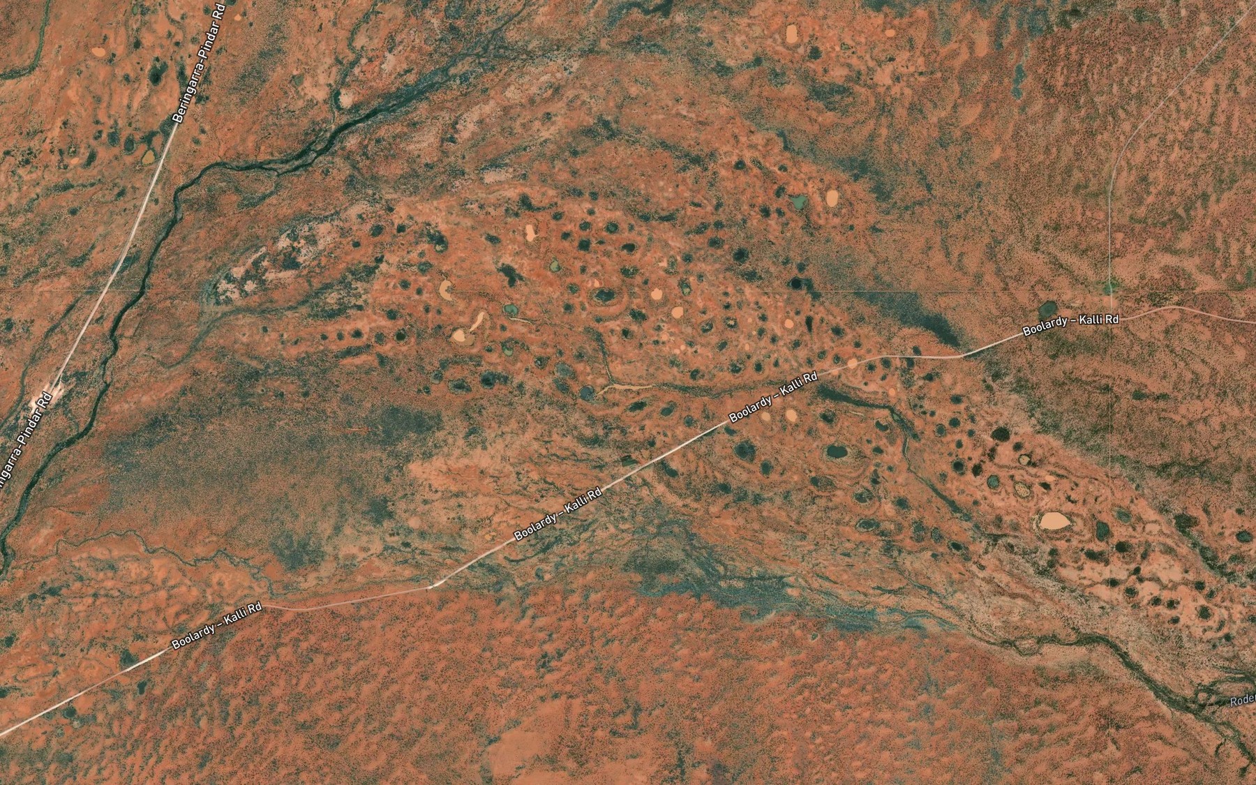 Satellite map of the Coorbeelyene Pool