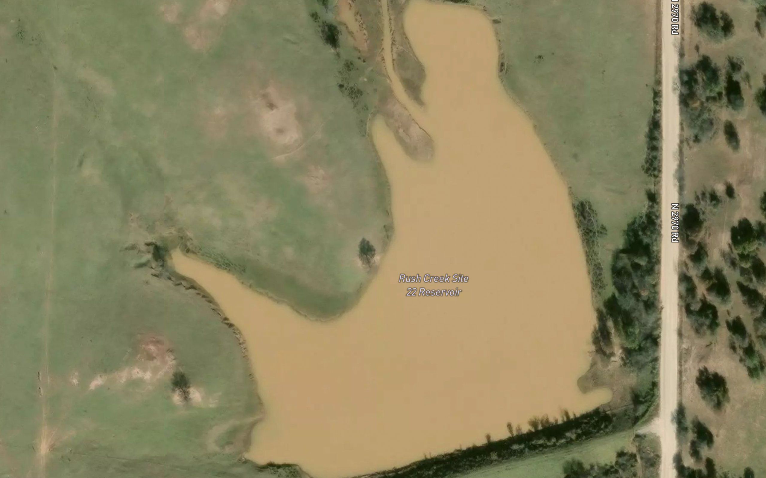 Rush Creek Site 22 Reservoir
