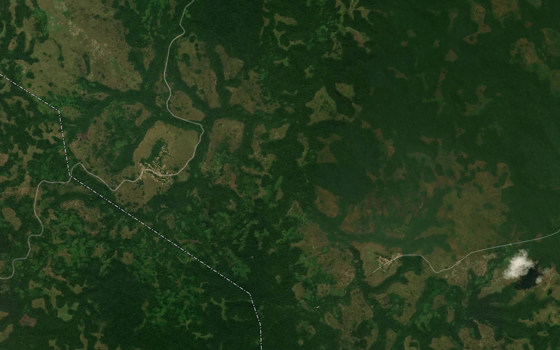 Satellite map of the Londa