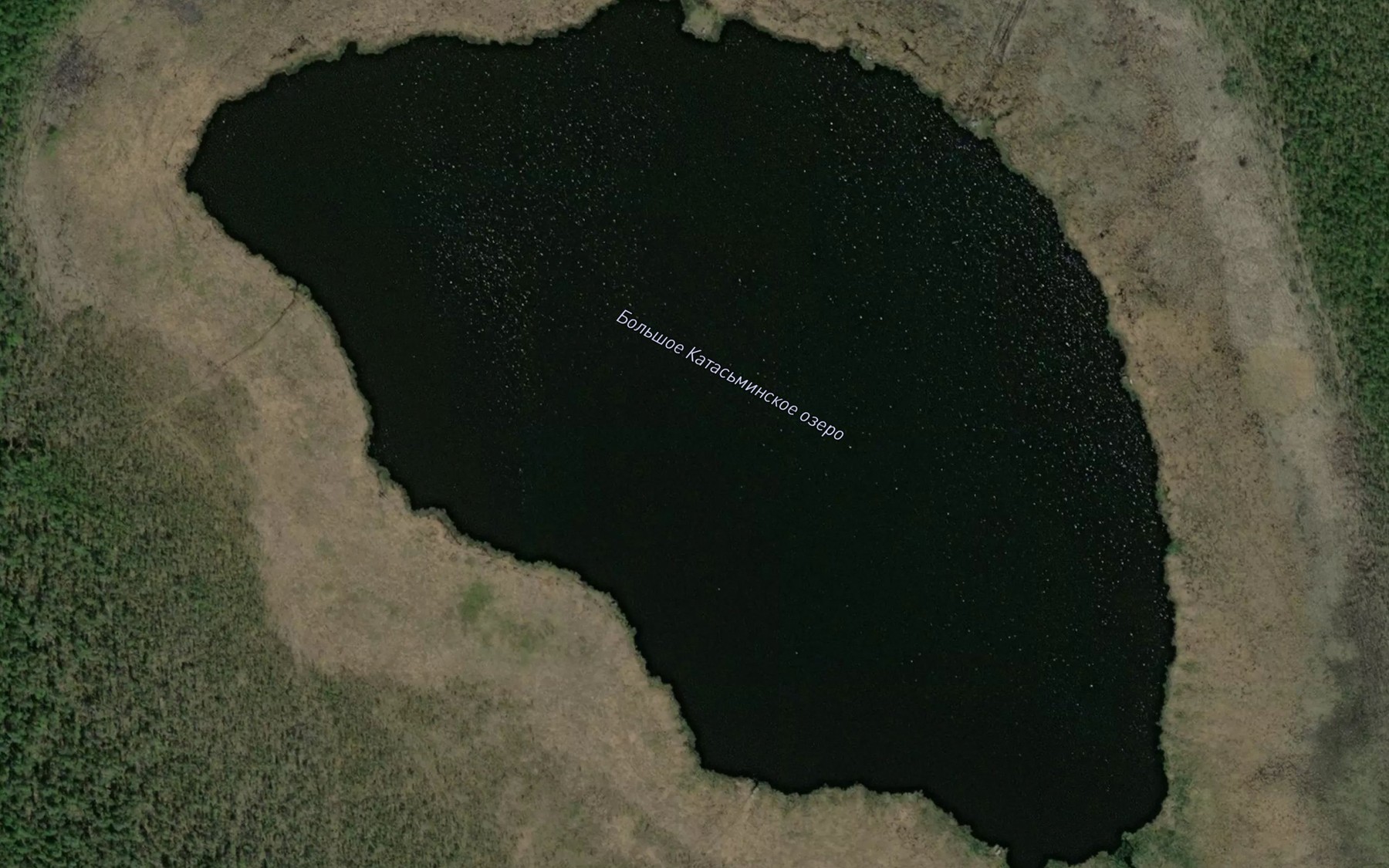 Satellite map of the Ozero Bol'shoye Katas'minskoye