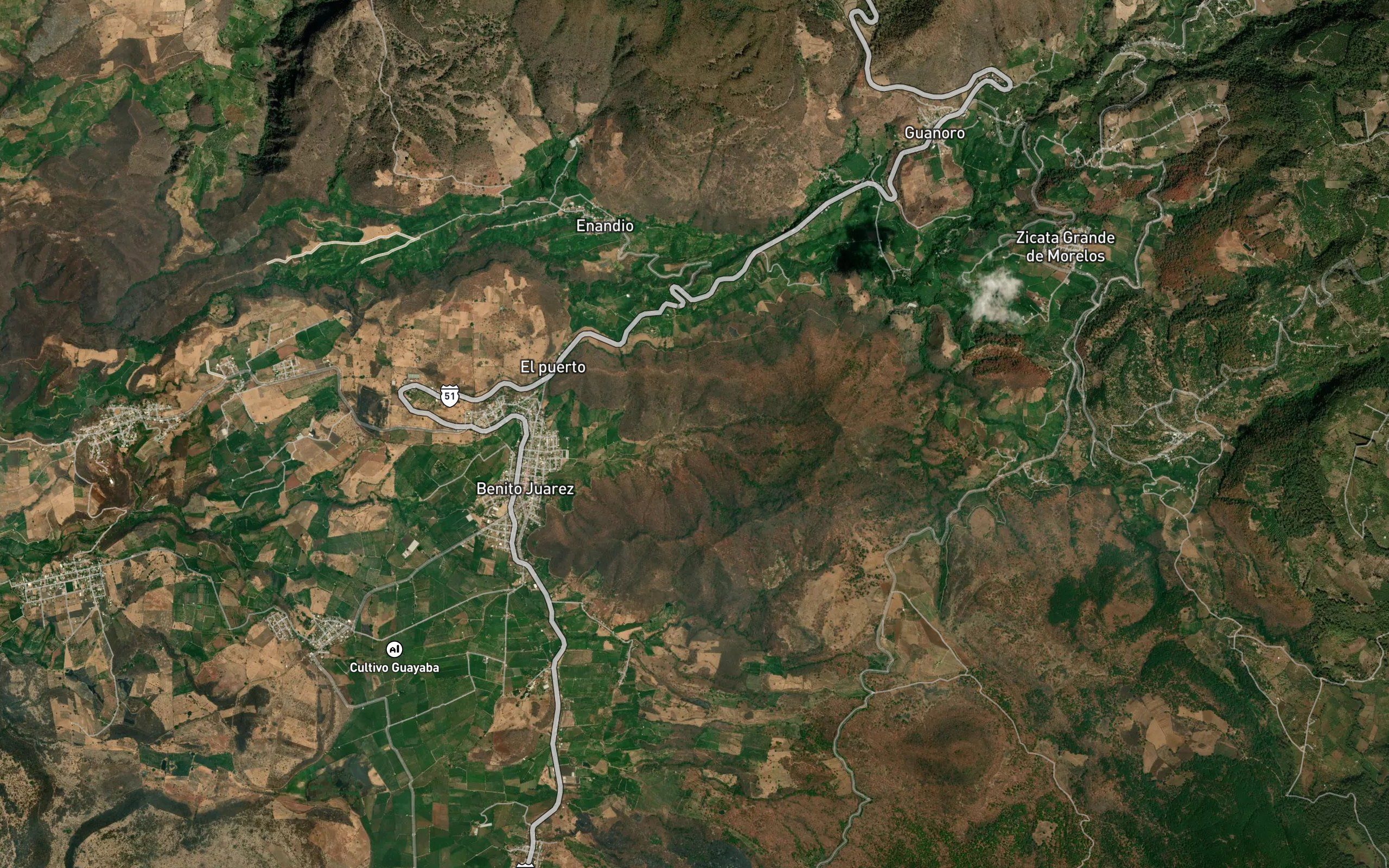 Barranca El Guayabo Agrio
