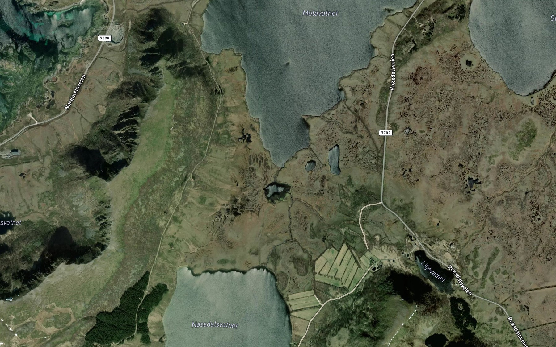 Satellite map of the Nattmalstjonnelva