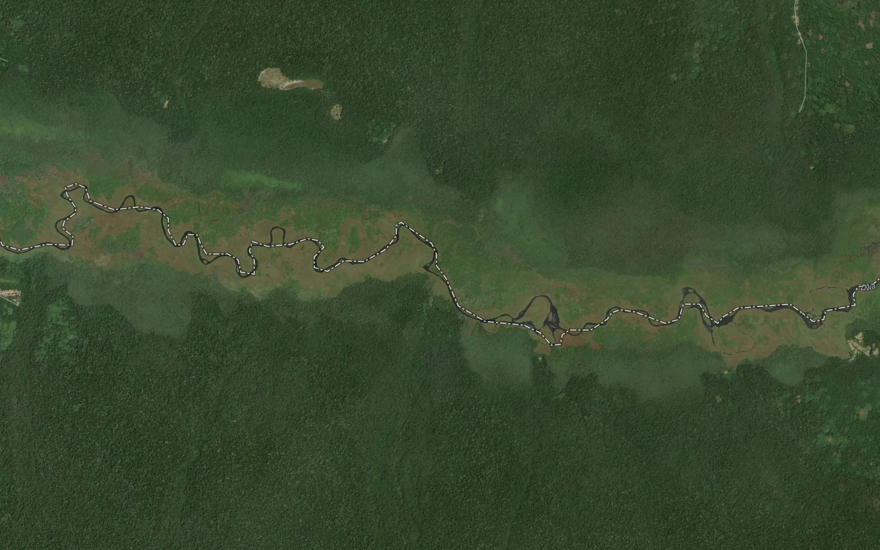 Satellite map of the Epei