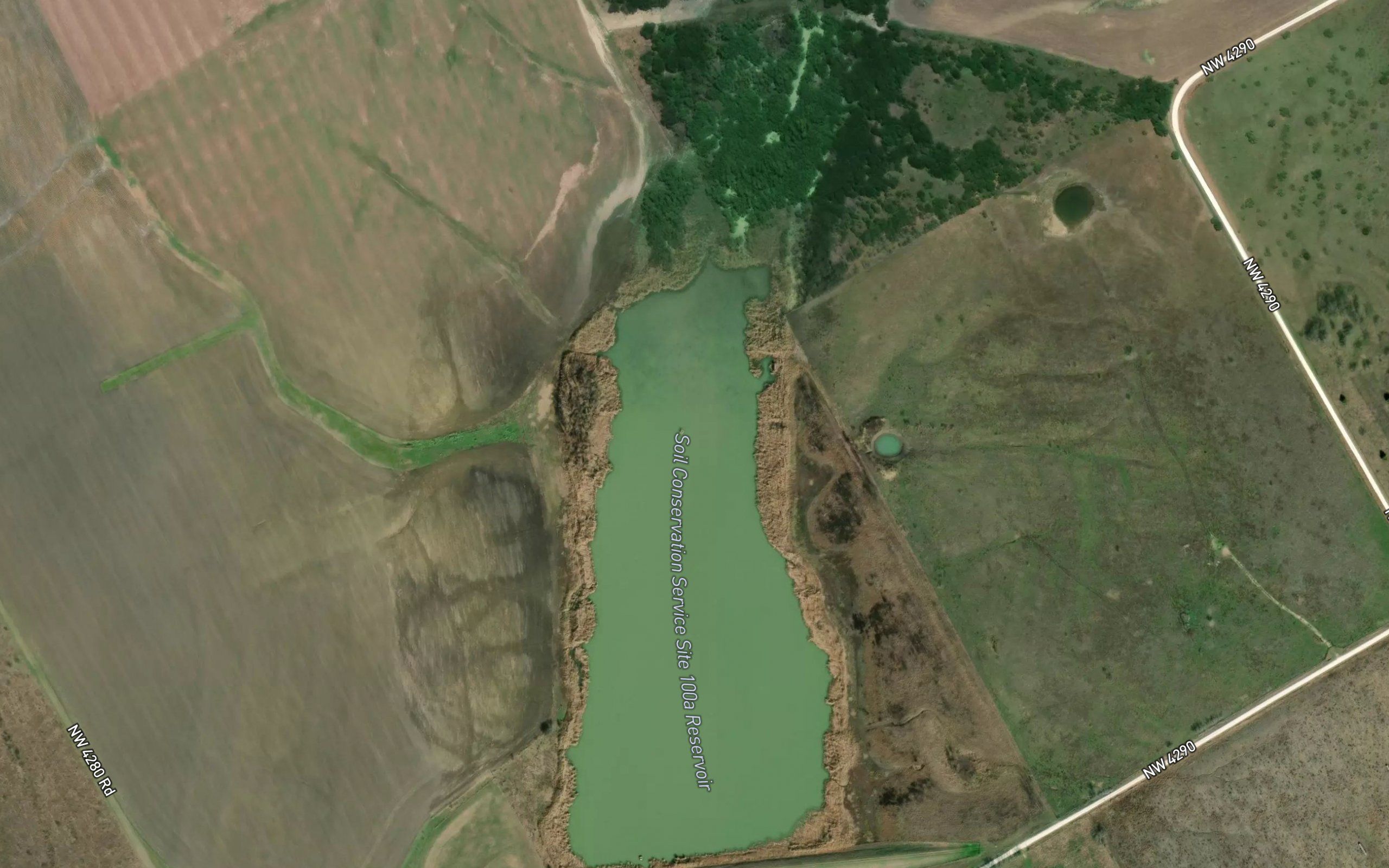 Soil Conservation Service Site 100a Reservoir