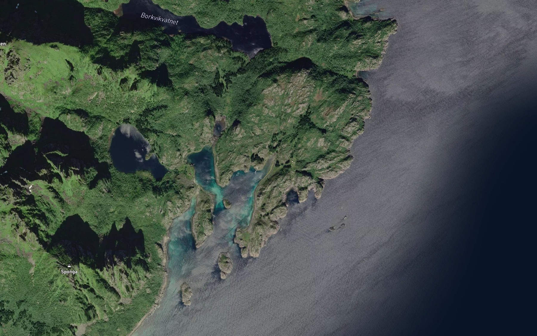 Satellite map of the Randsvika