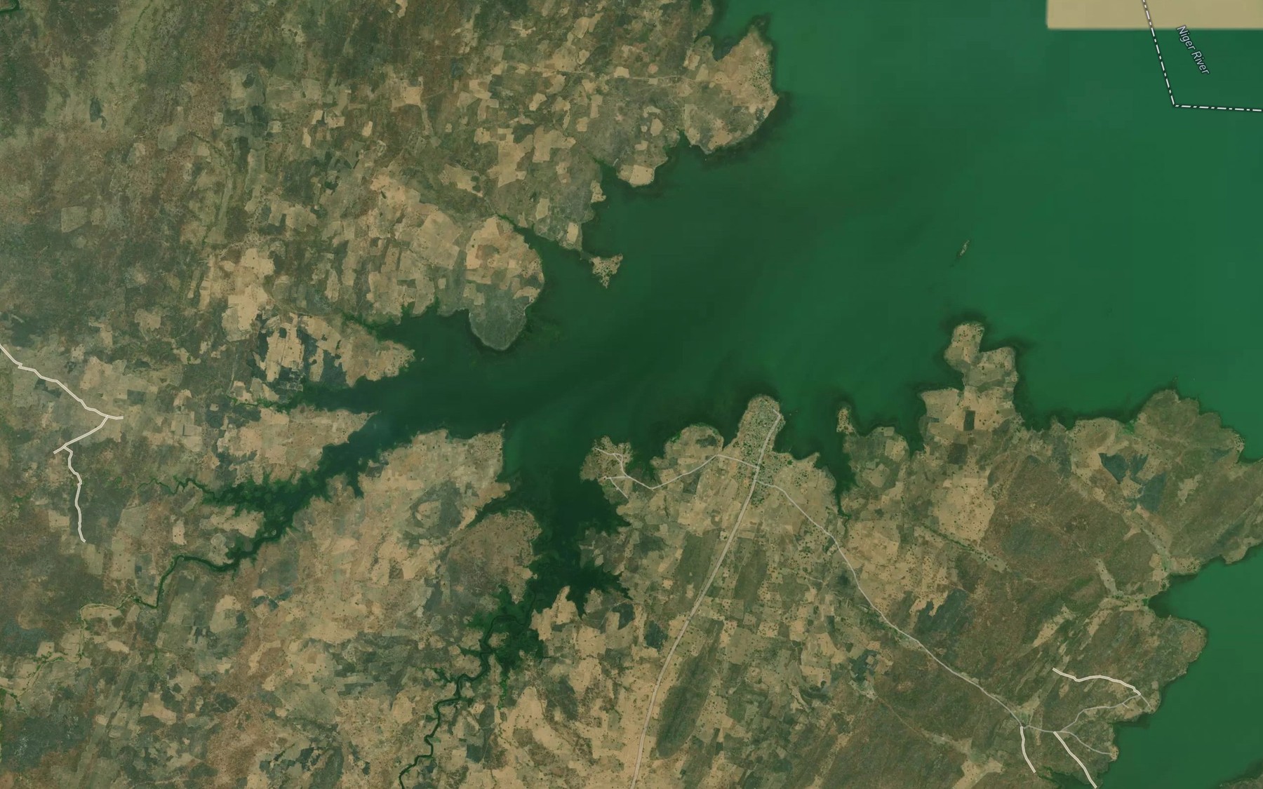 Satellite map of the River Yakumosin