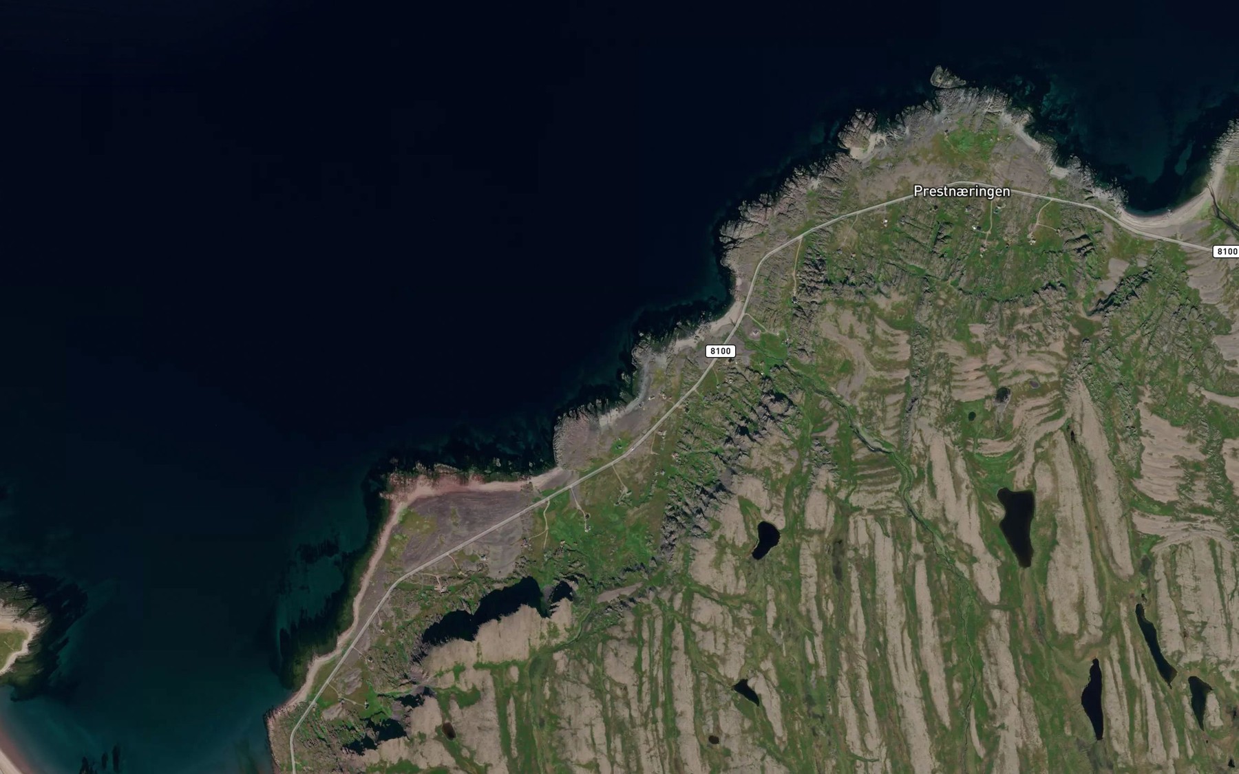 Satellite map of the Godkeila