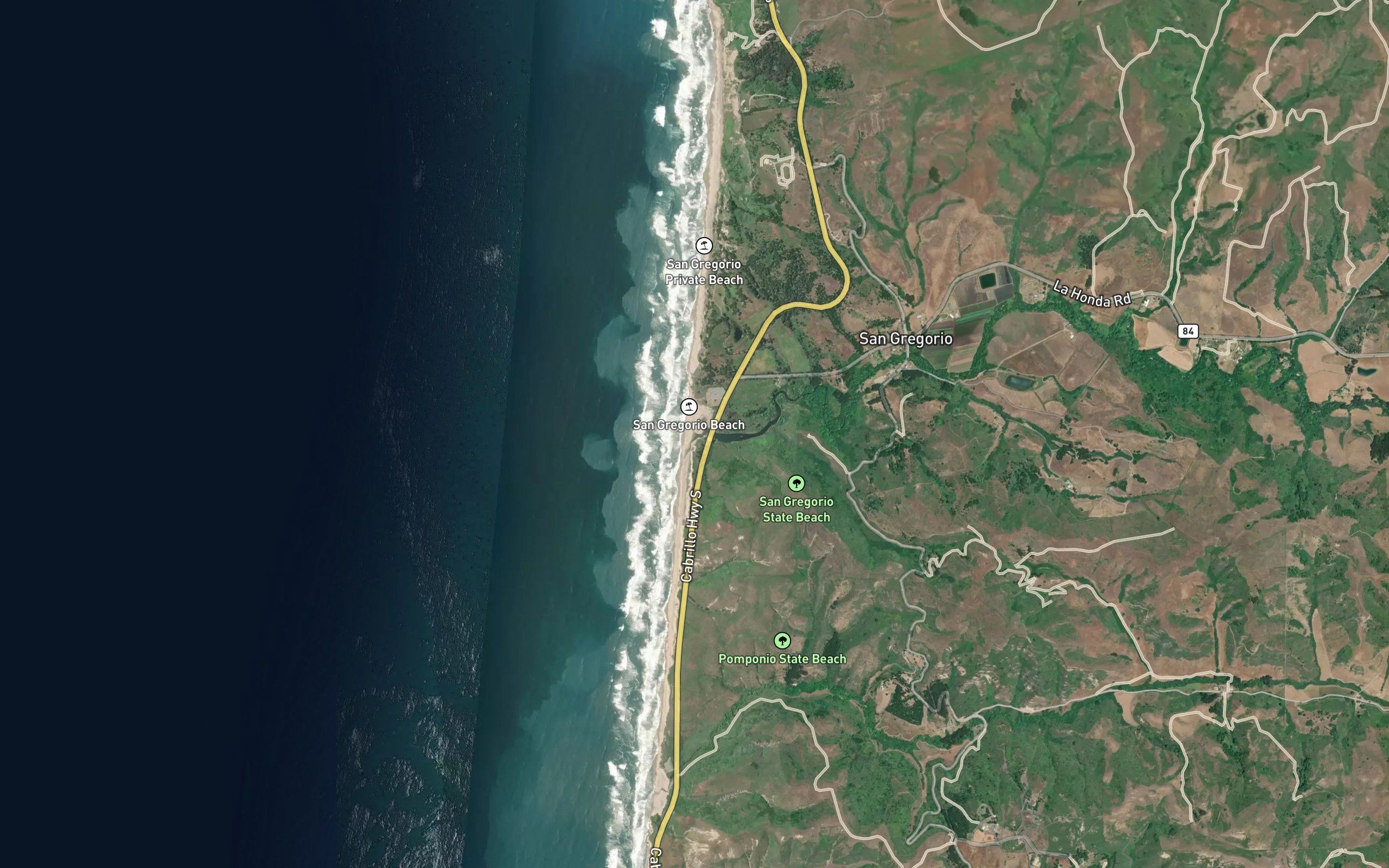 San Gregorio Creek