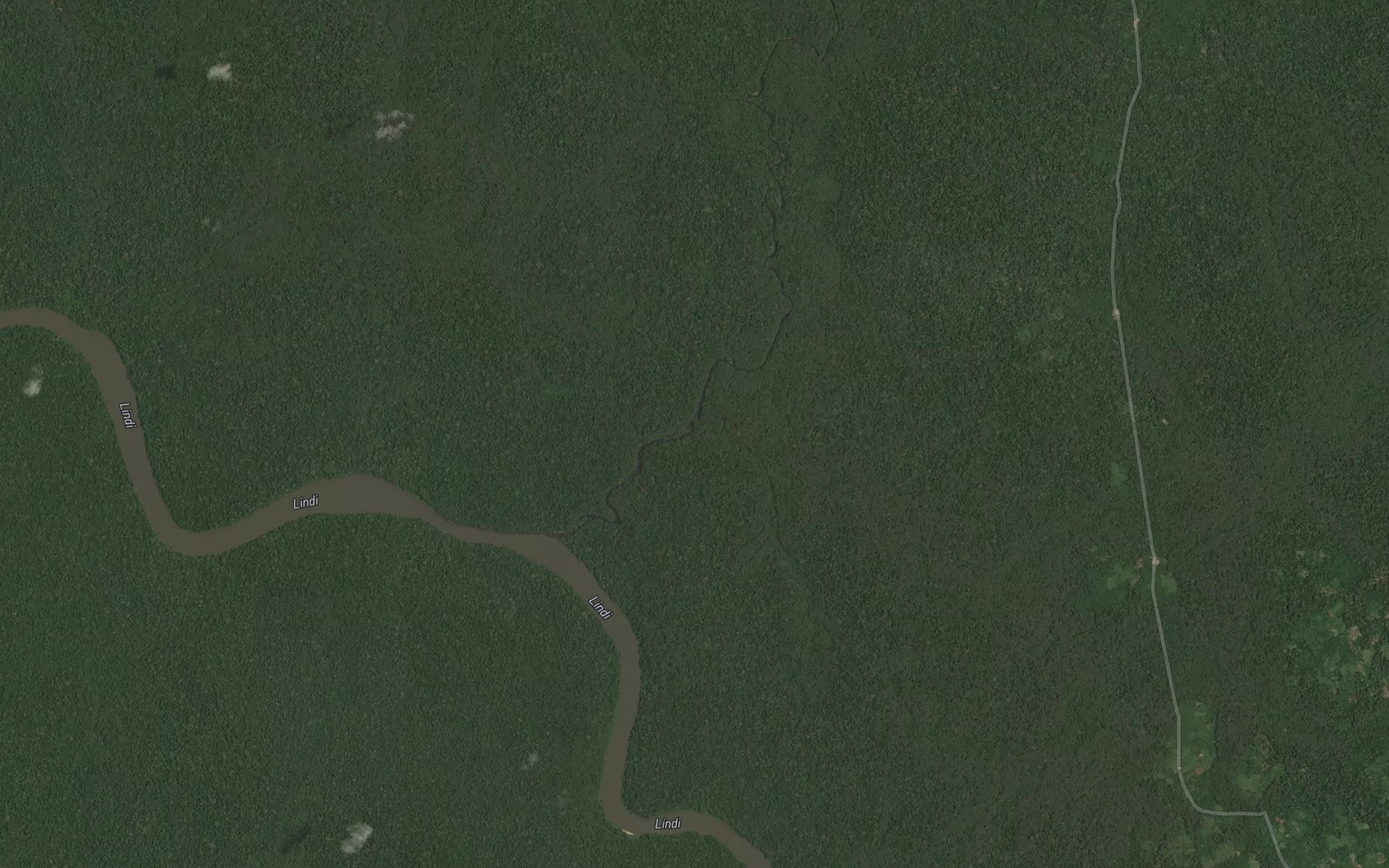 Satellite map of the Akaibi