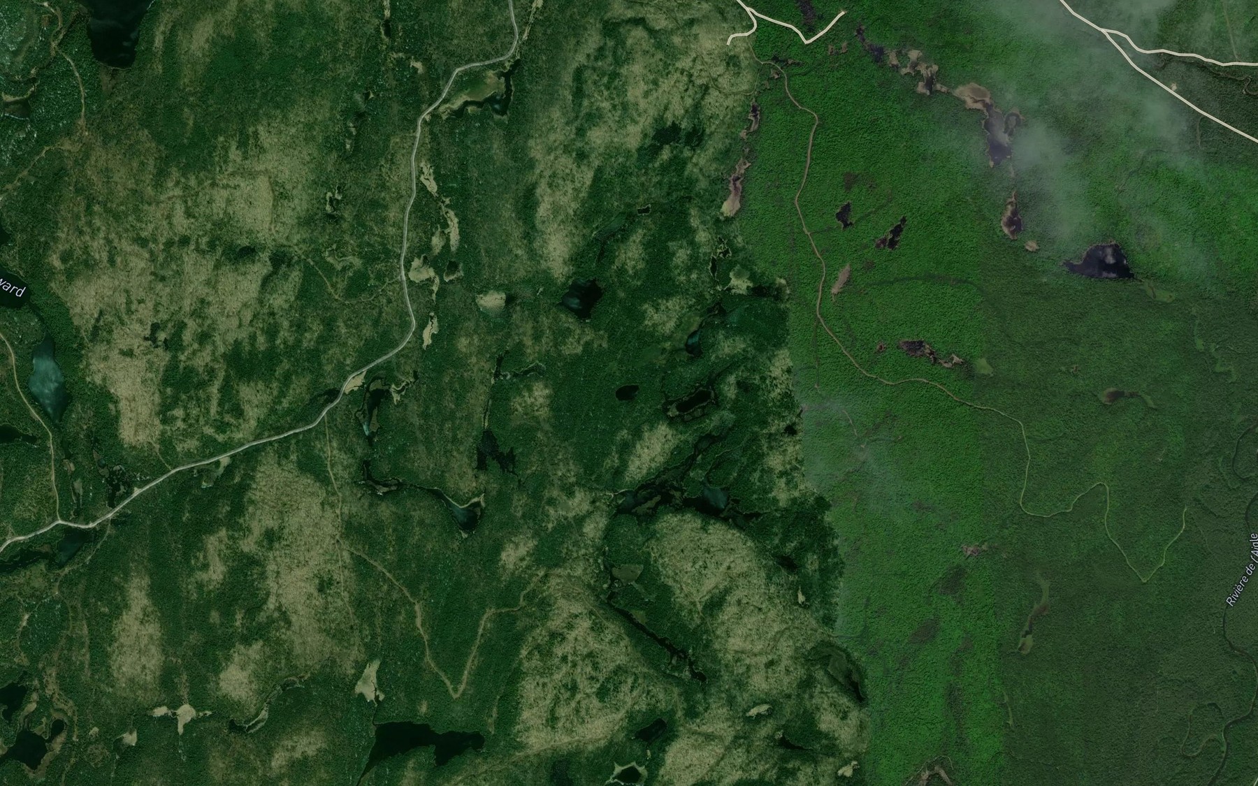 Satellite map of the Lac du Visionnaire
