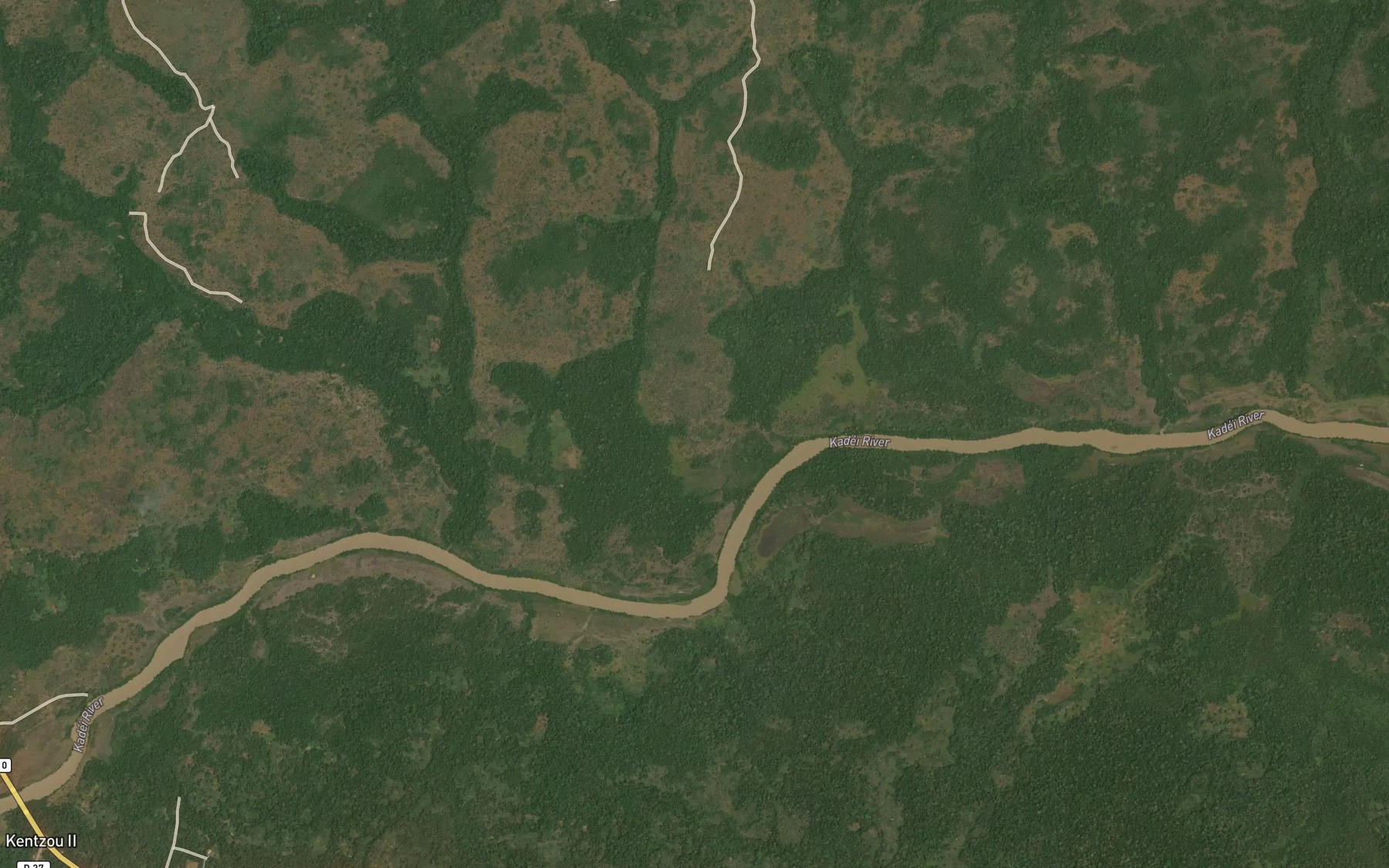 Satellite map of the Amose