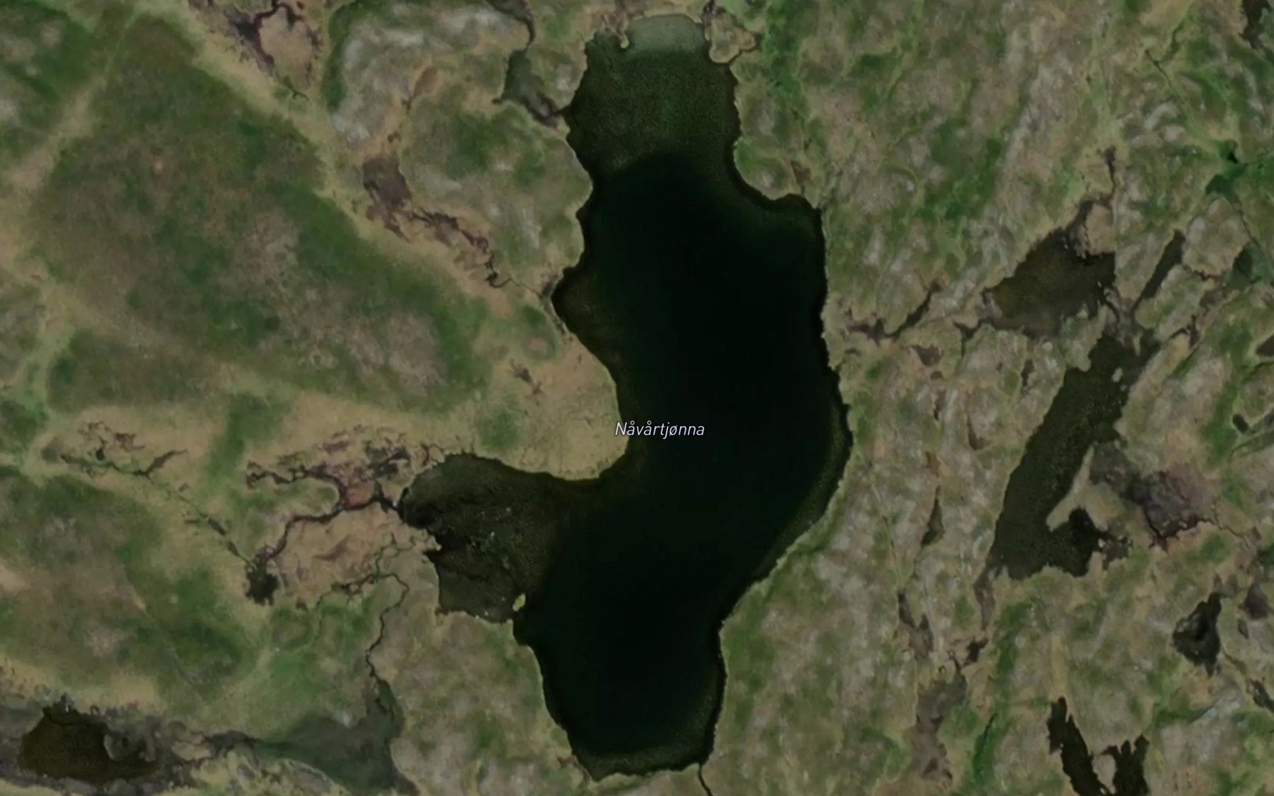 Satellite map of the Navartjonna