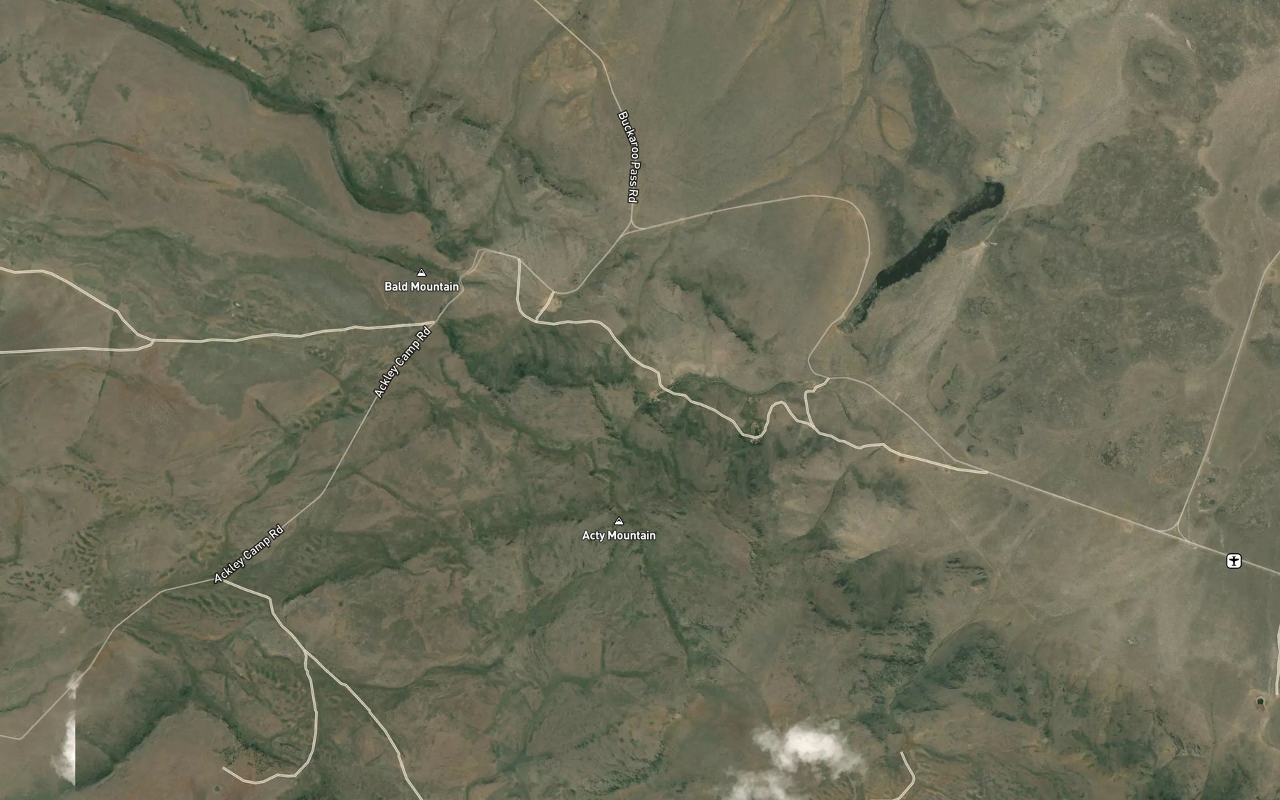 Satellite map of the Acty Spring