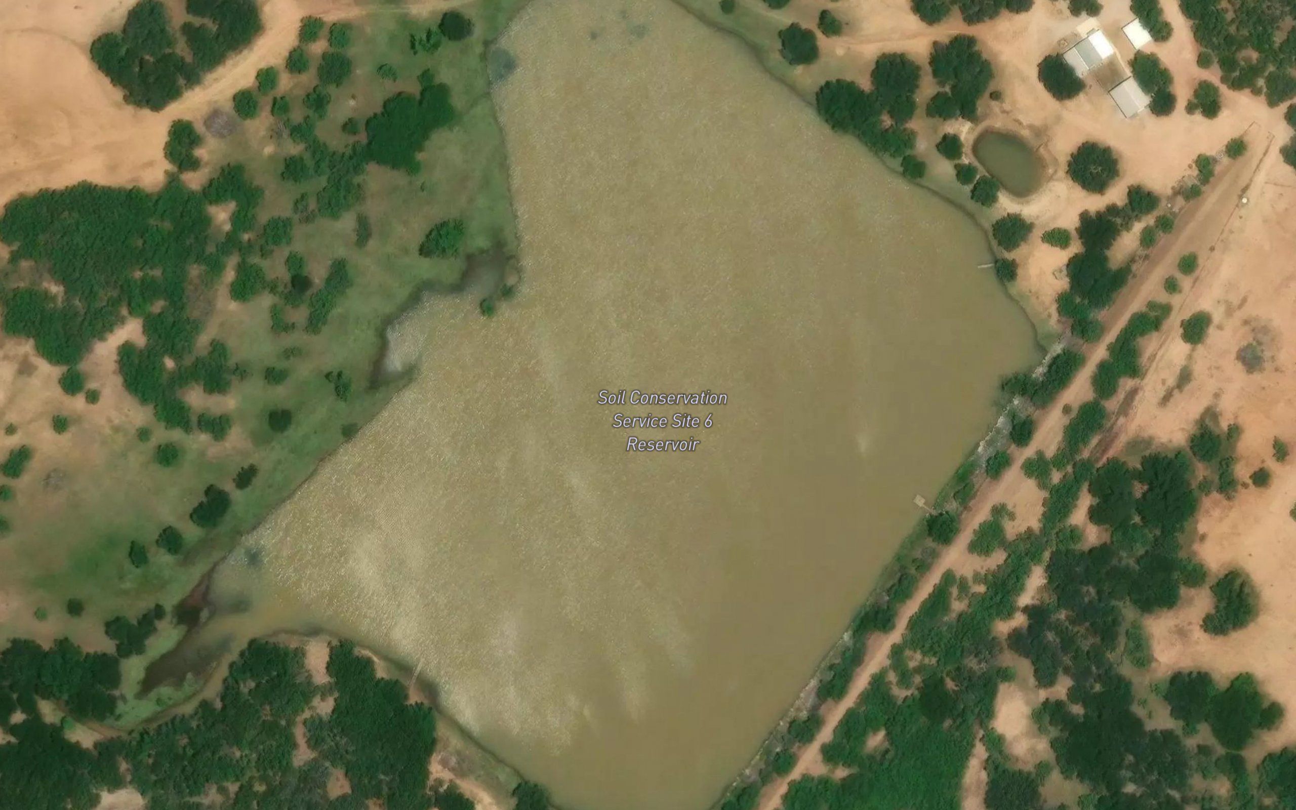 Soil Conservation Service Site 6 Reservoir