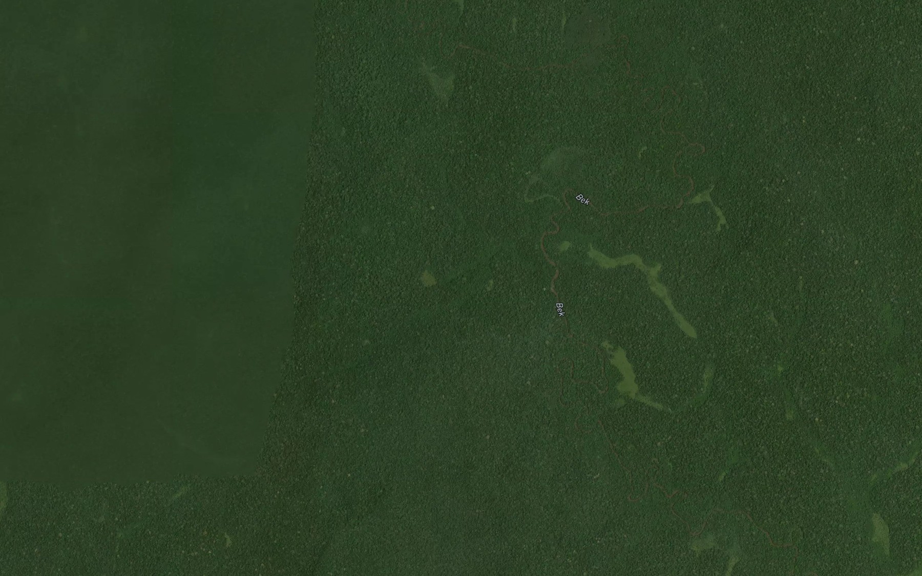 Satellite map of the Singele