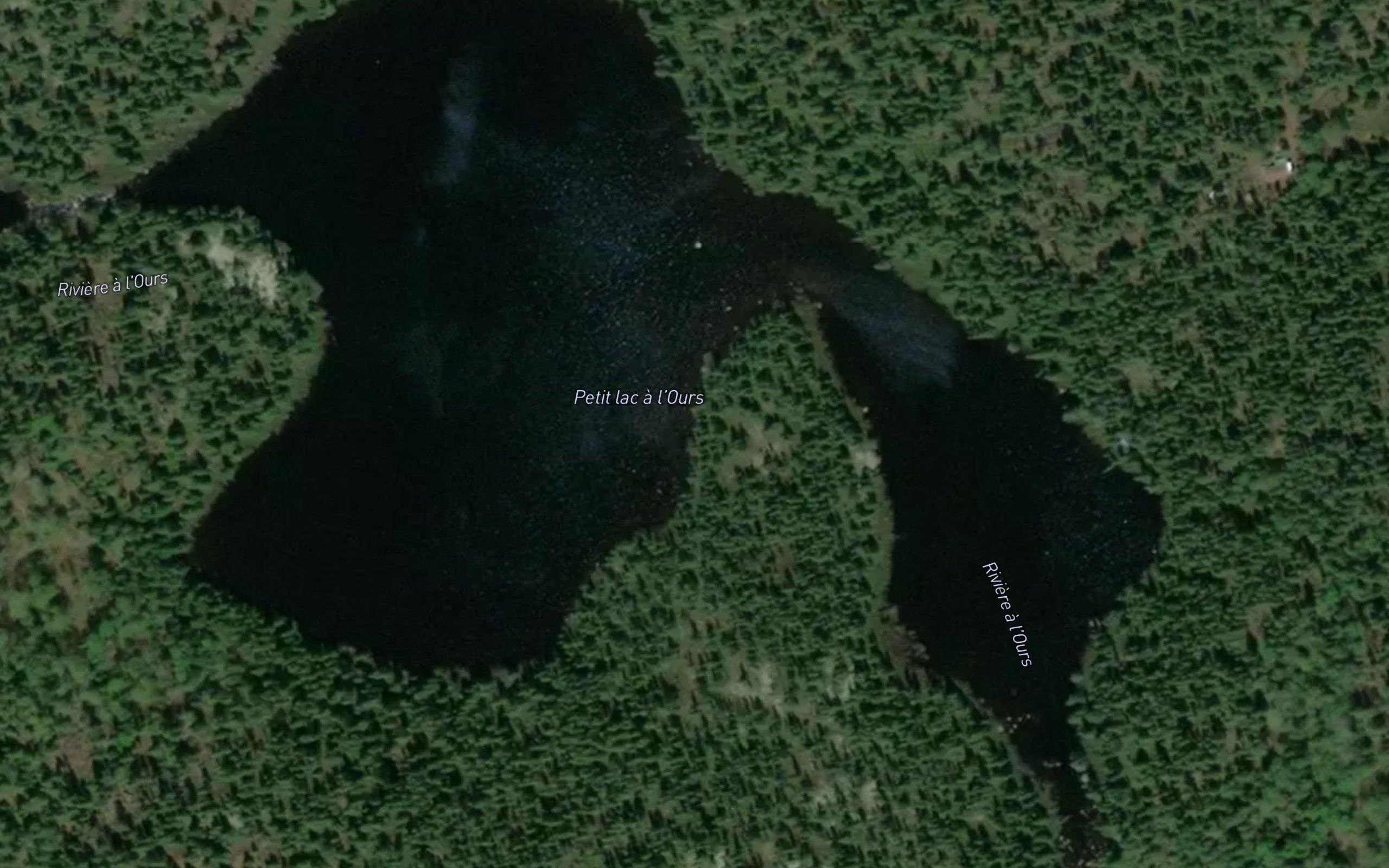 Petit lac a l'Ours