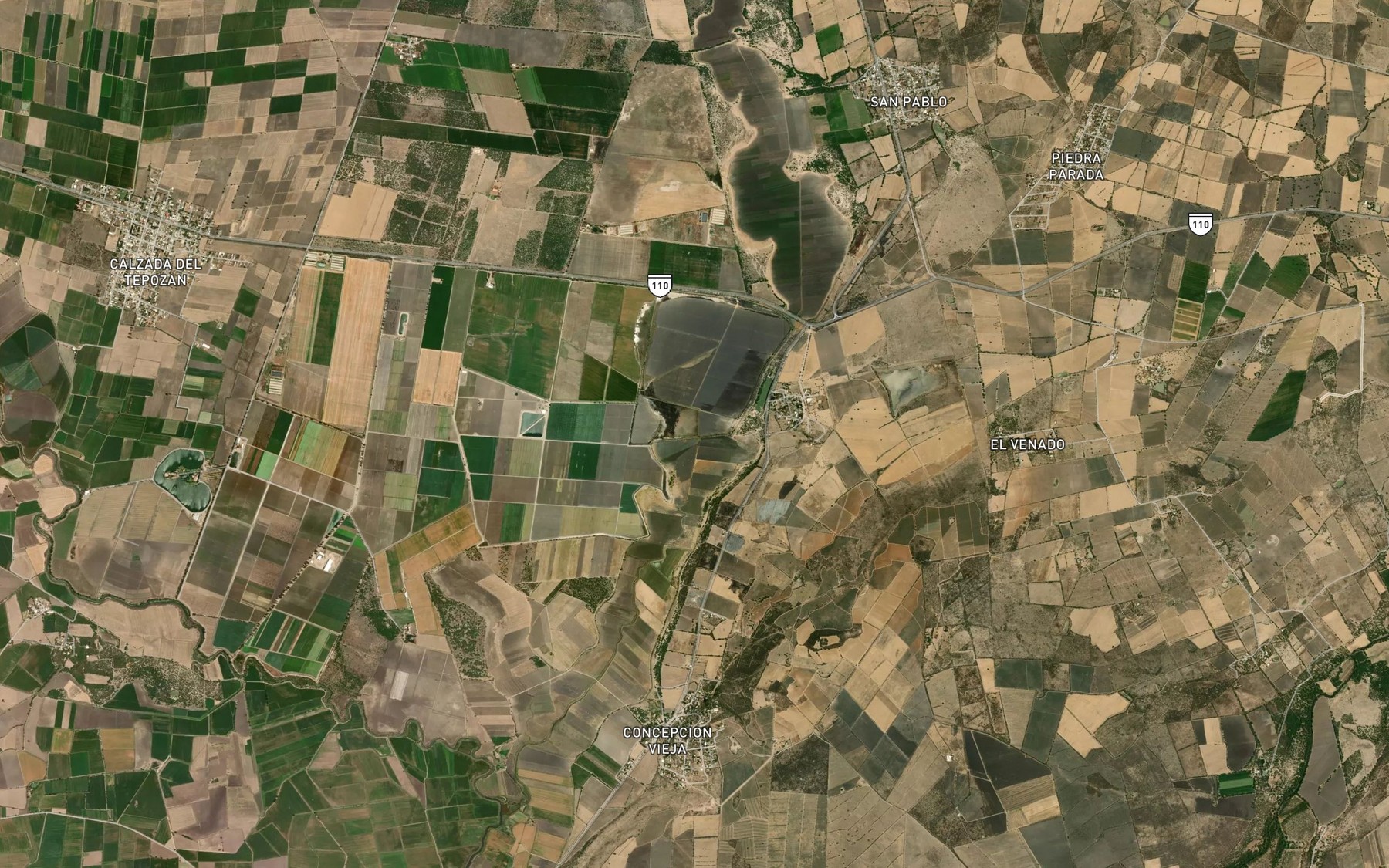 Satellite map of the La Carretilla