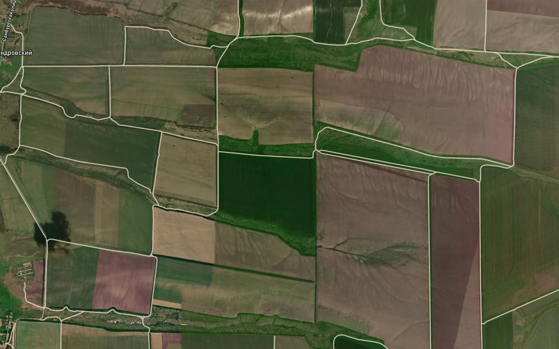Satellite map of the Balka Golyanina