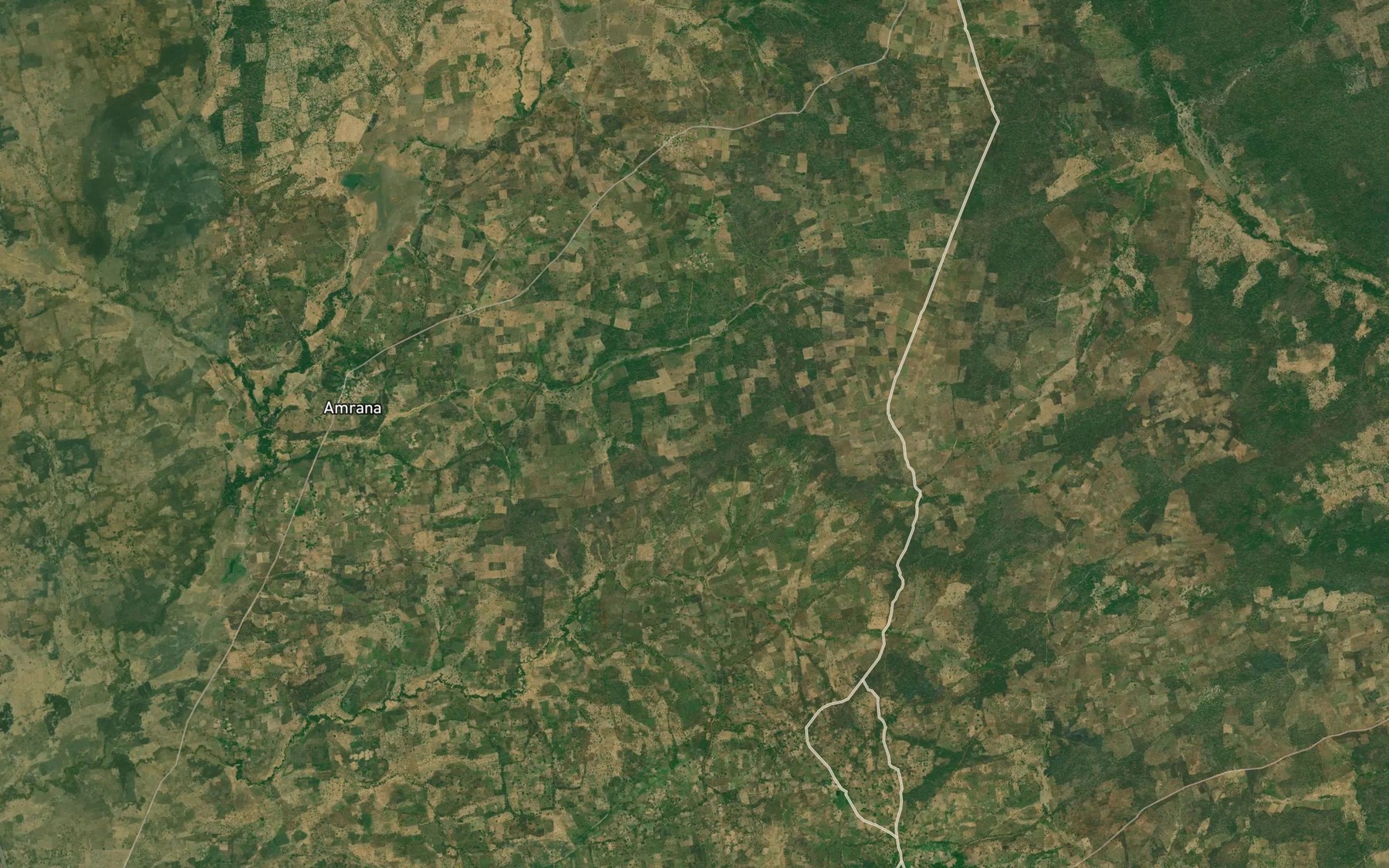 Satellite map of the Dugh