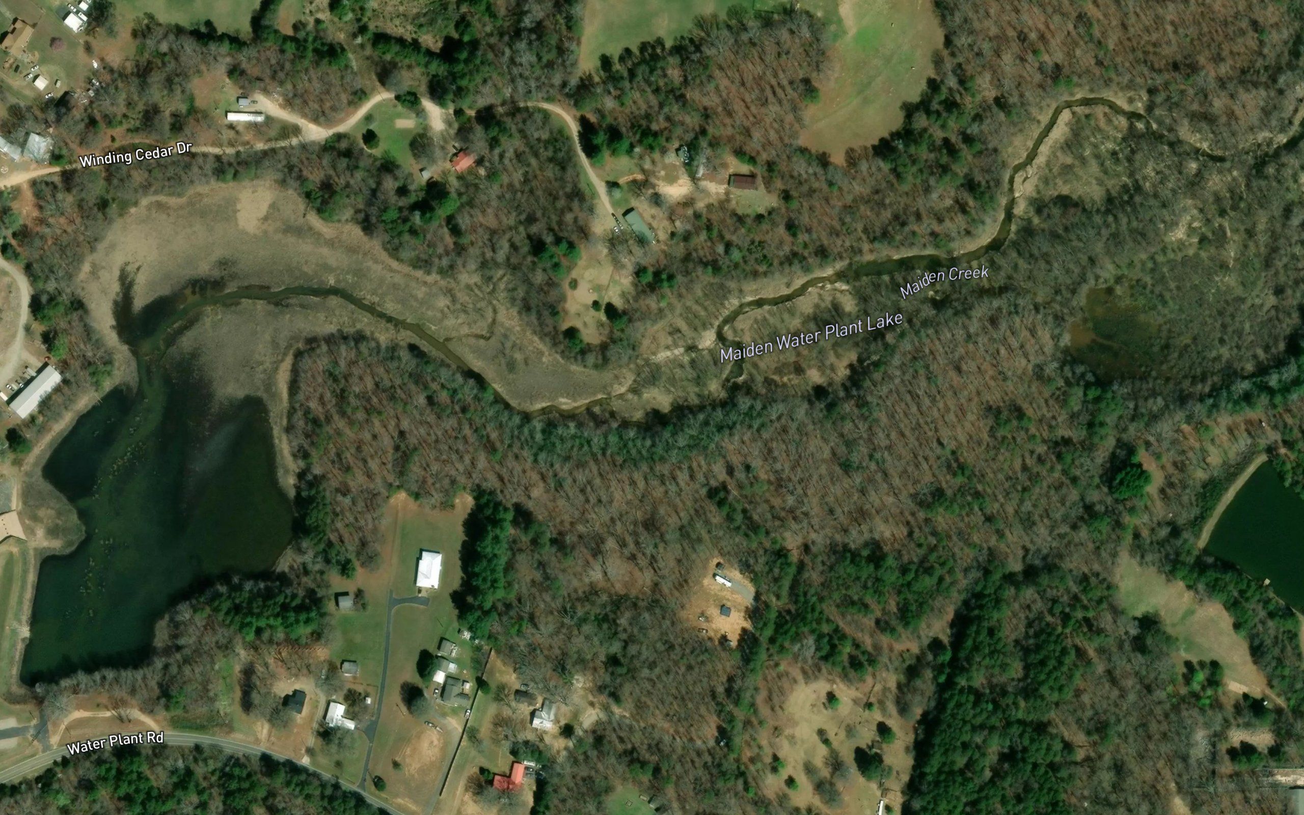 Maiden Water Plant Lake