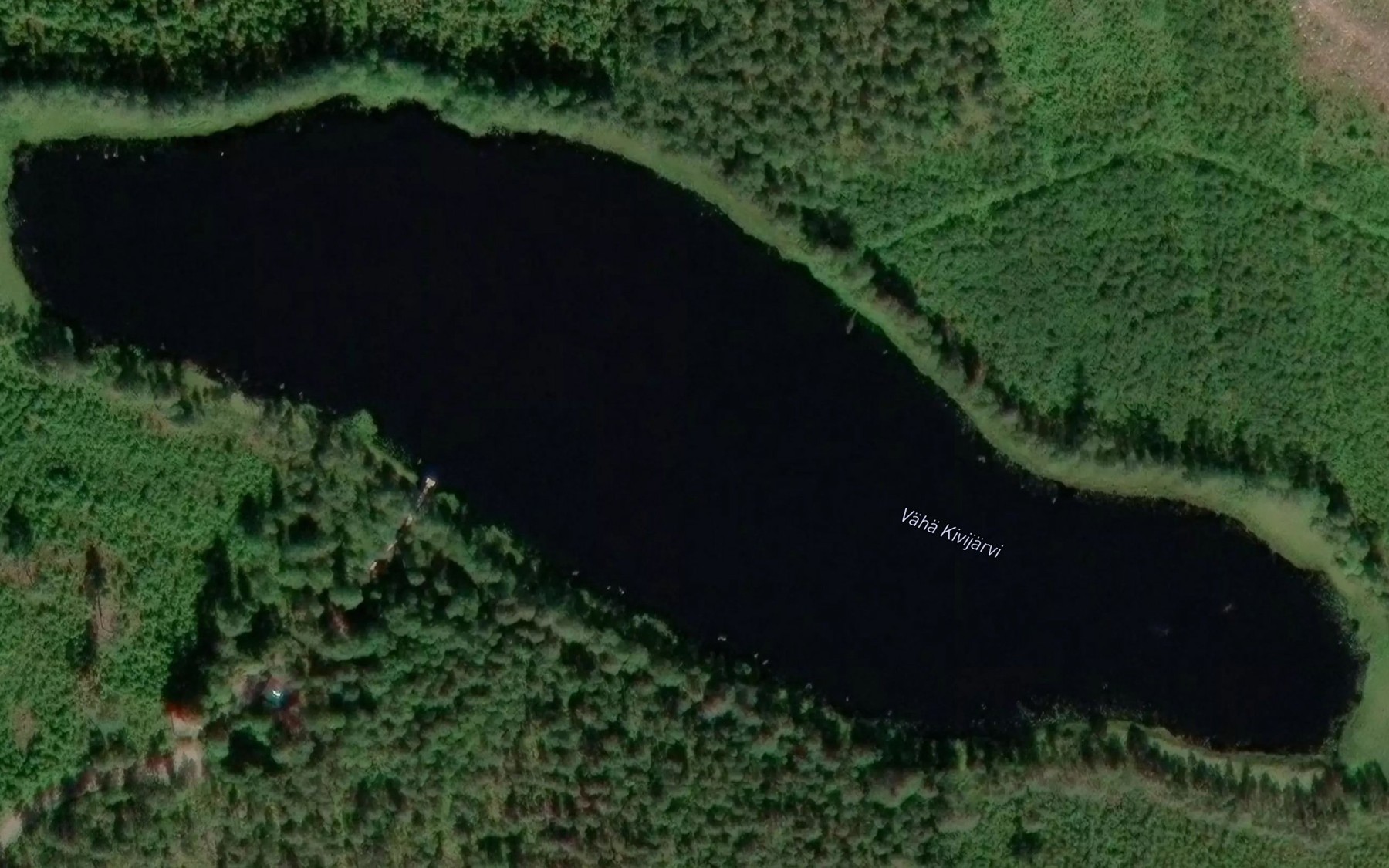 Satellite map of the Vaha Kivijarvi