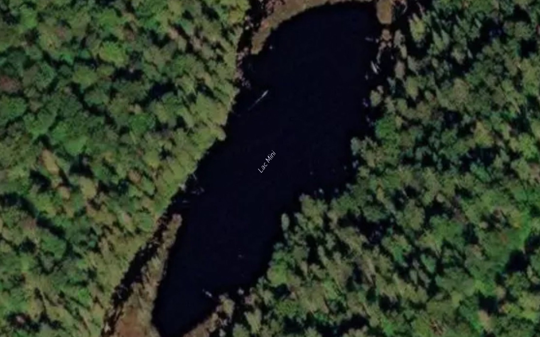 Satellite map of the Lac Mini