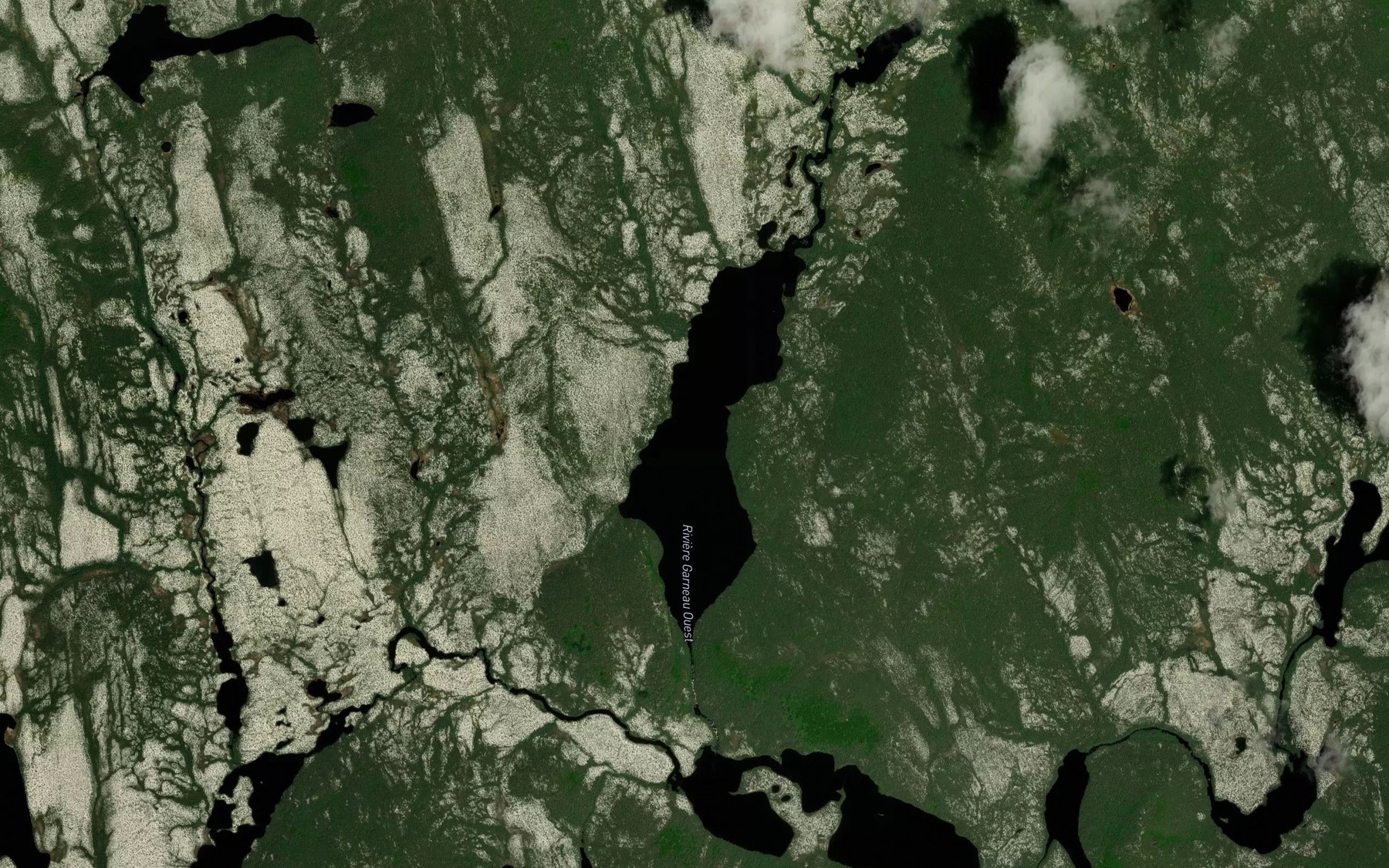 Satellite map of the Lac Apihuahkahkuaikanh