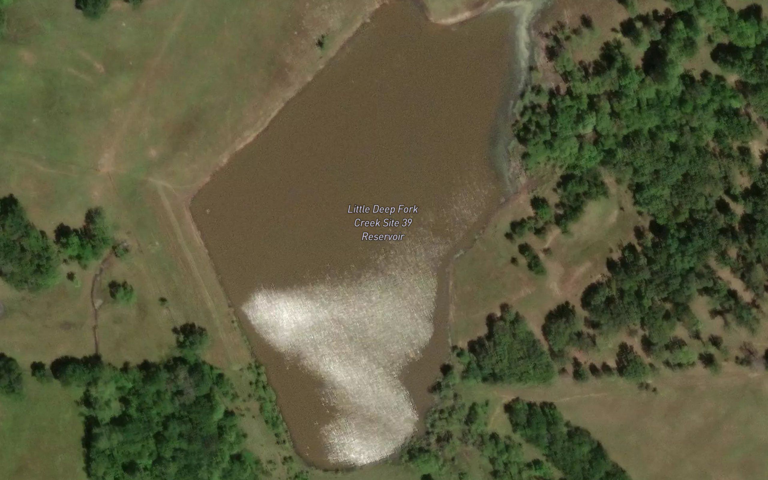 Little Deep Fork Creek Site 39 Reservoir