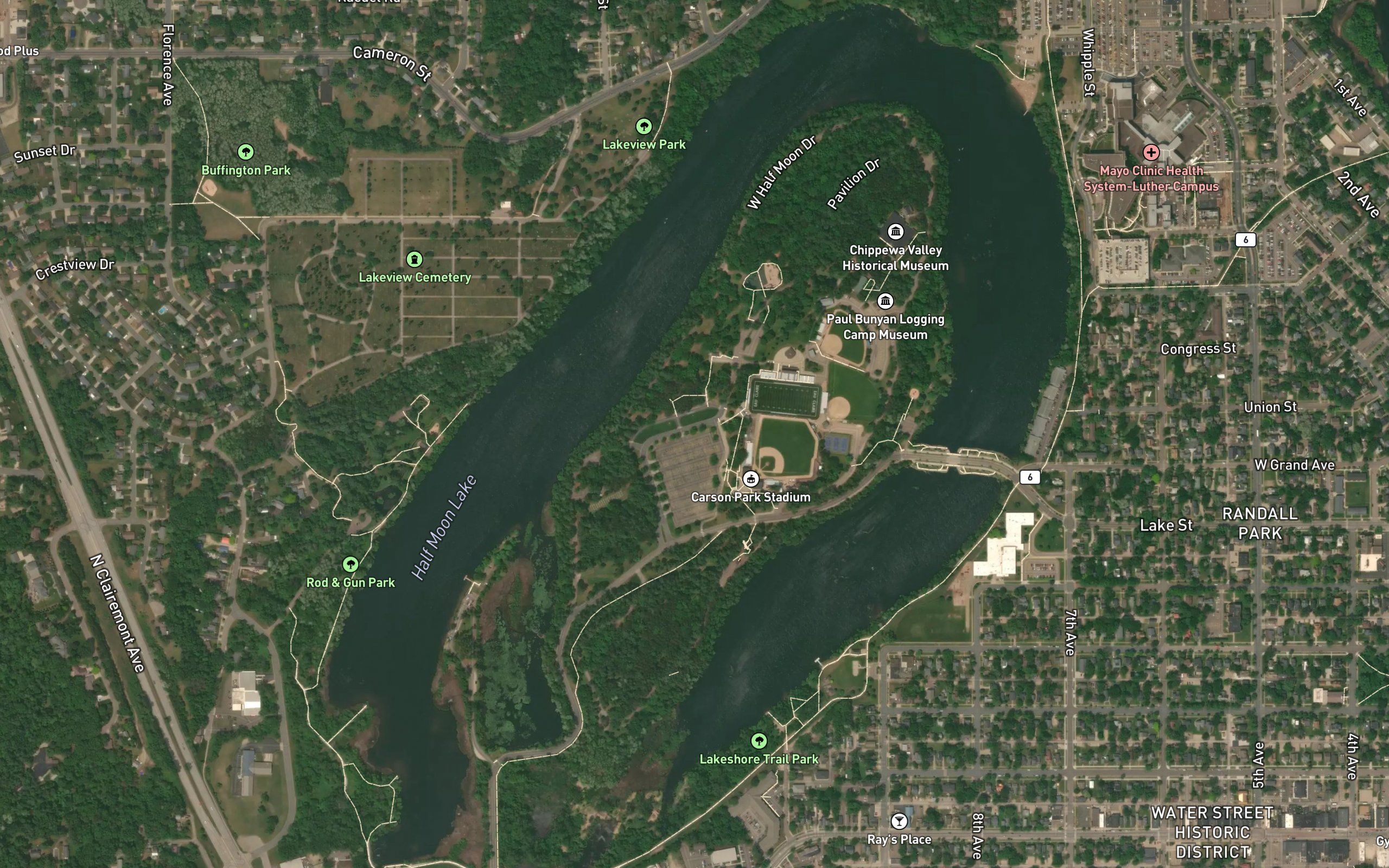 Half Moon Lake 2.54