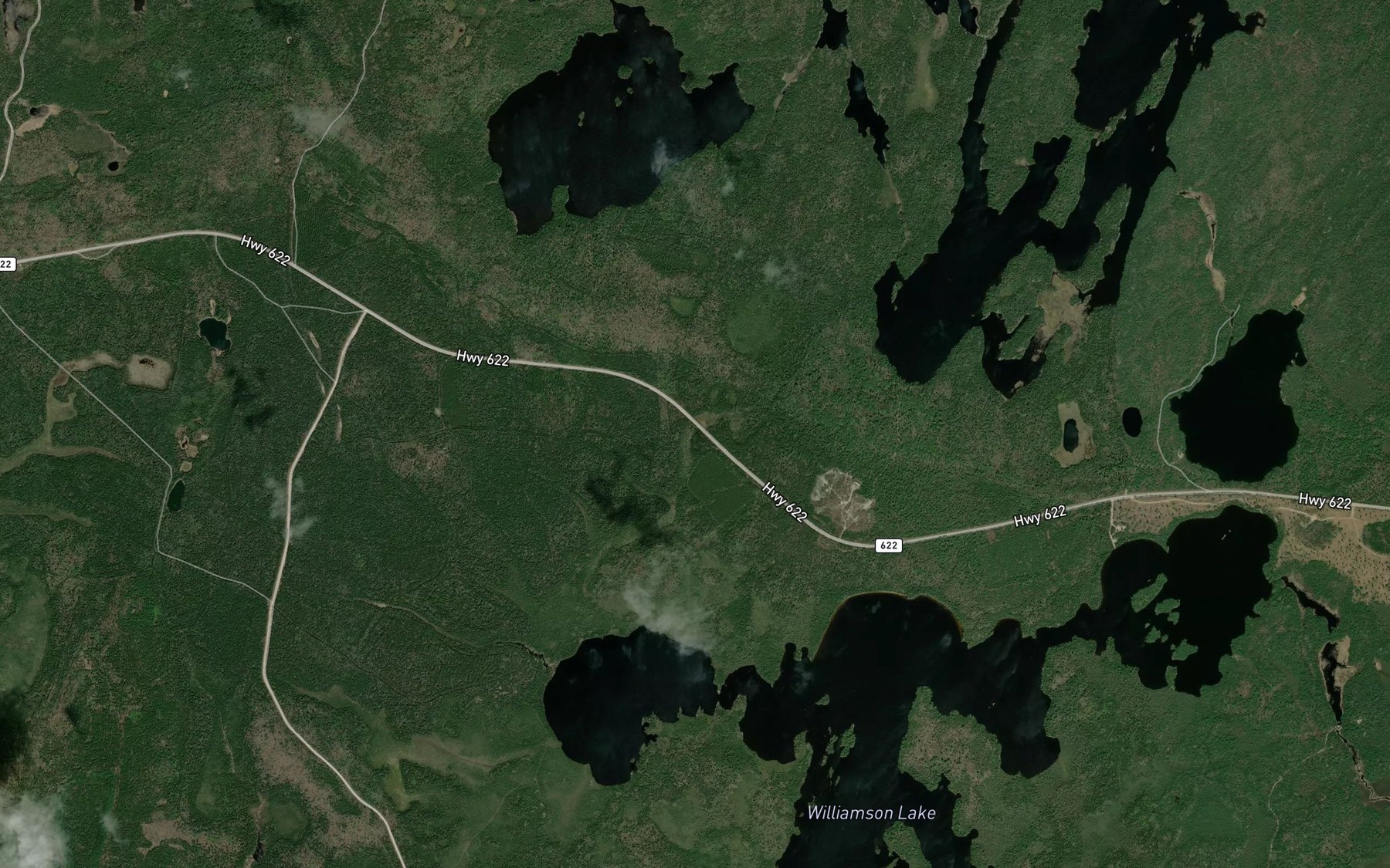 Satellite map of the Turtle Bay
