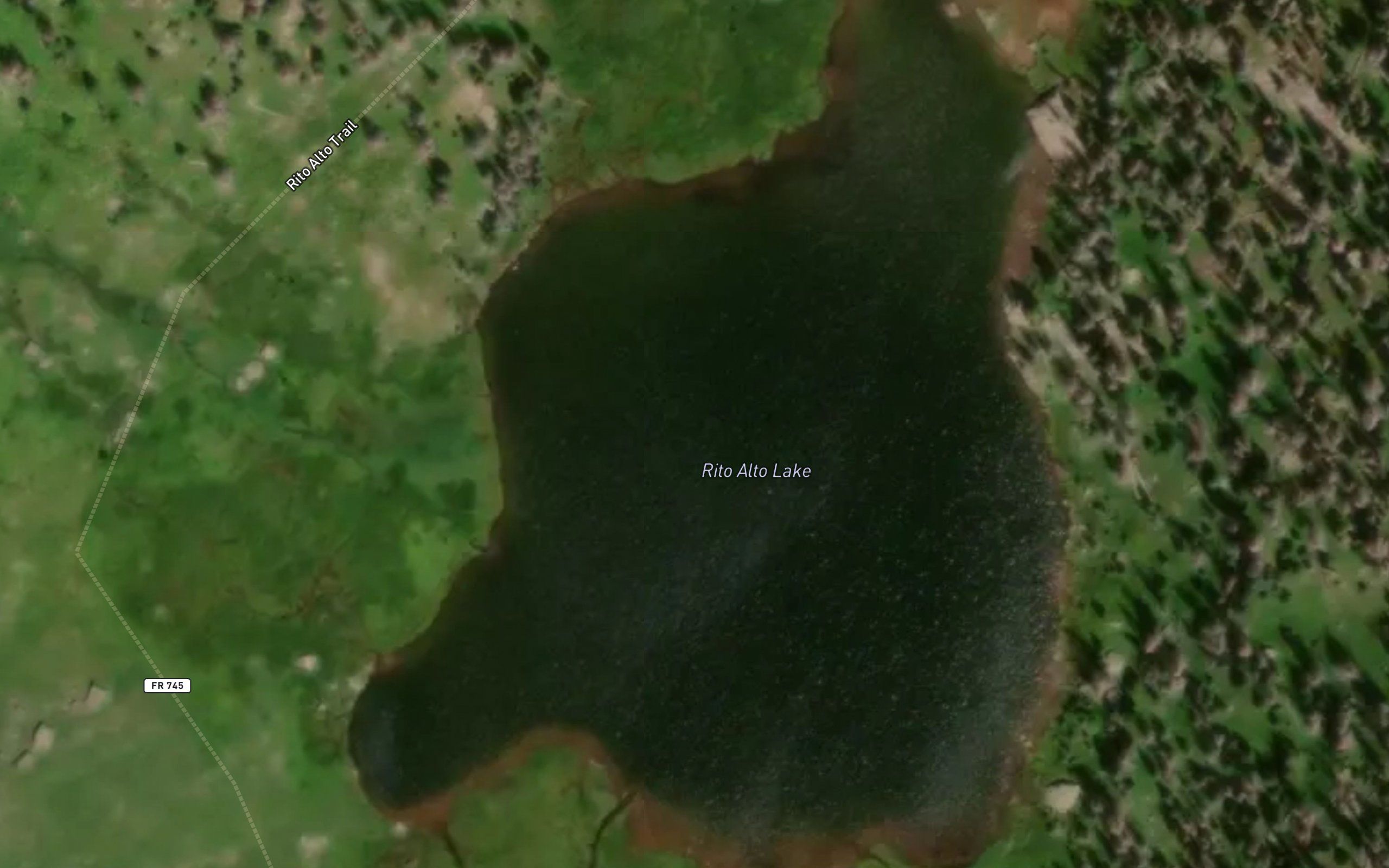 Rito Alto Lake
