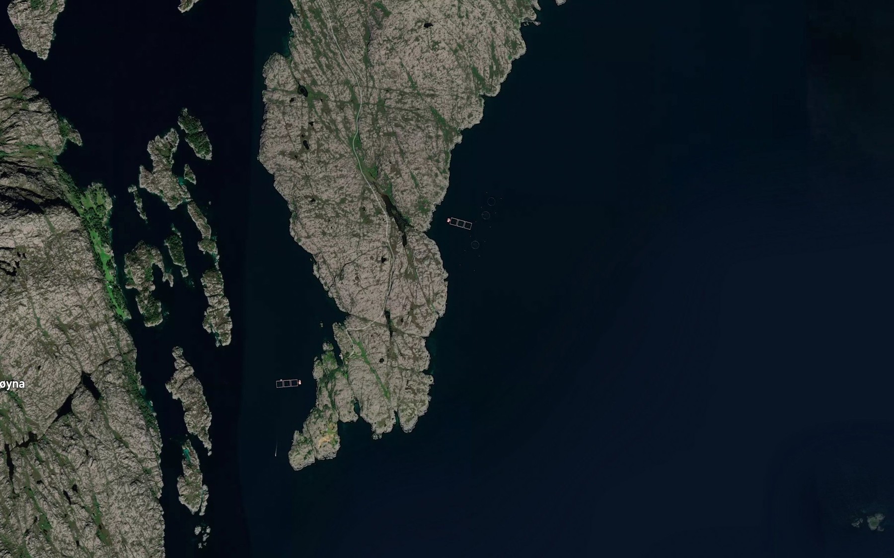 Satellite map of the Biskophamnen