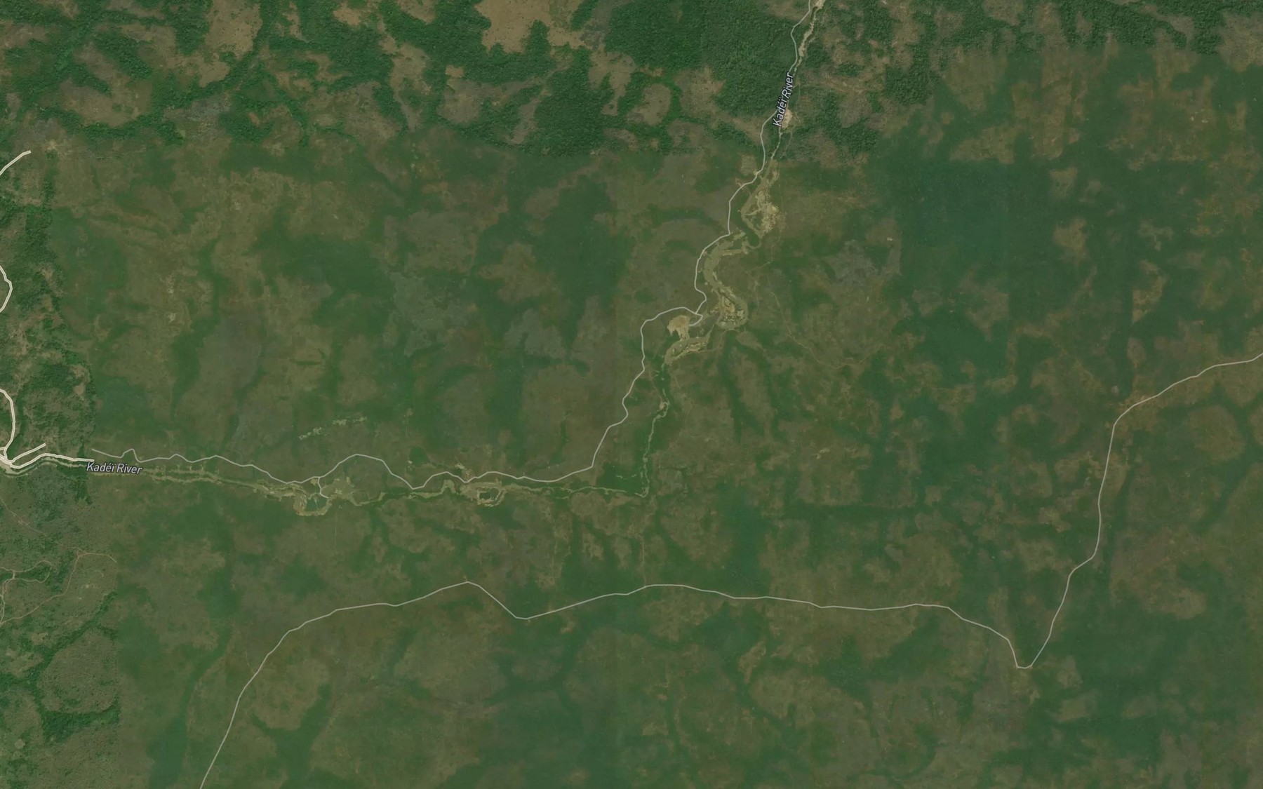 Satellite map of the Likoubou