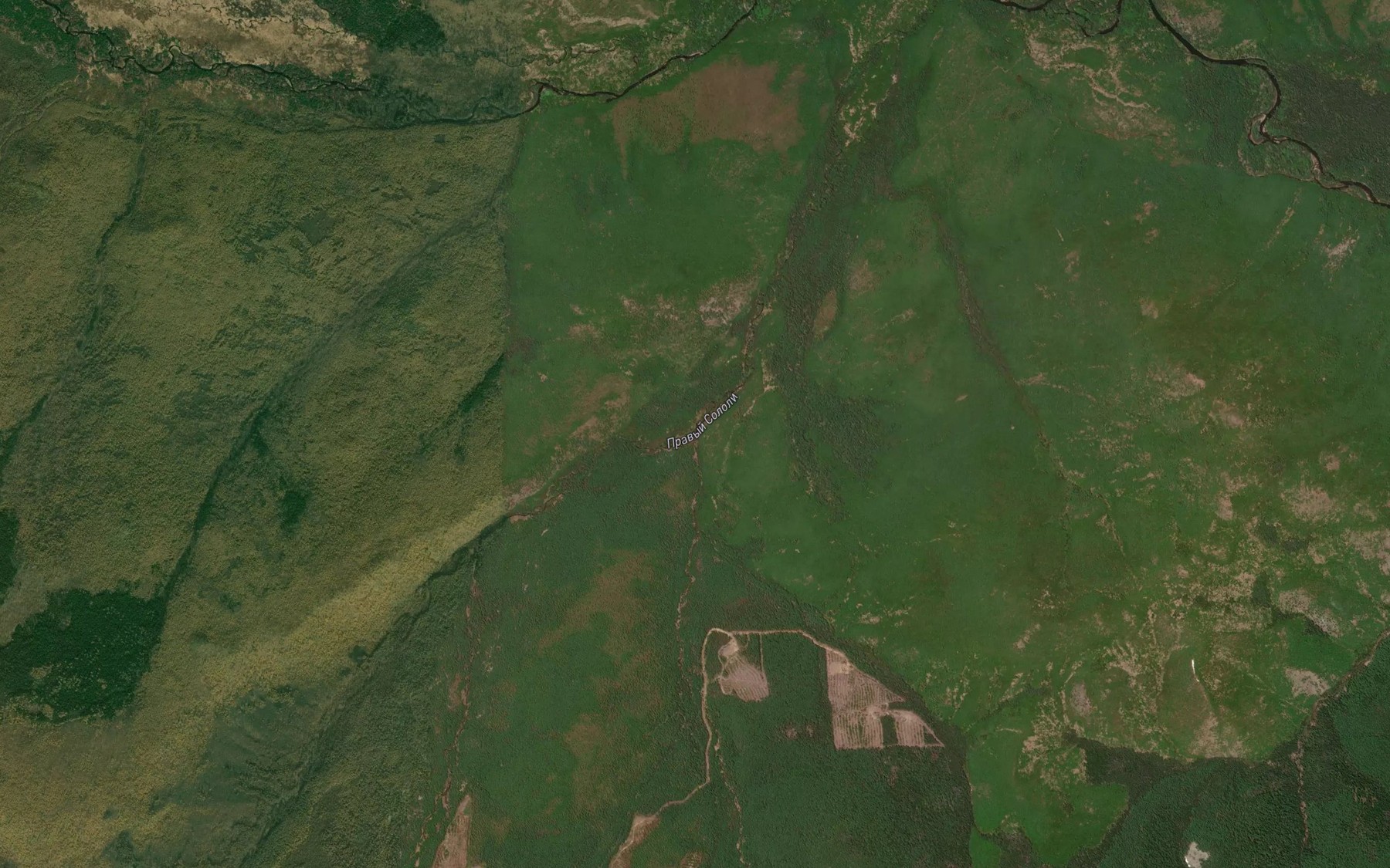 Satellite map of the Bystryy