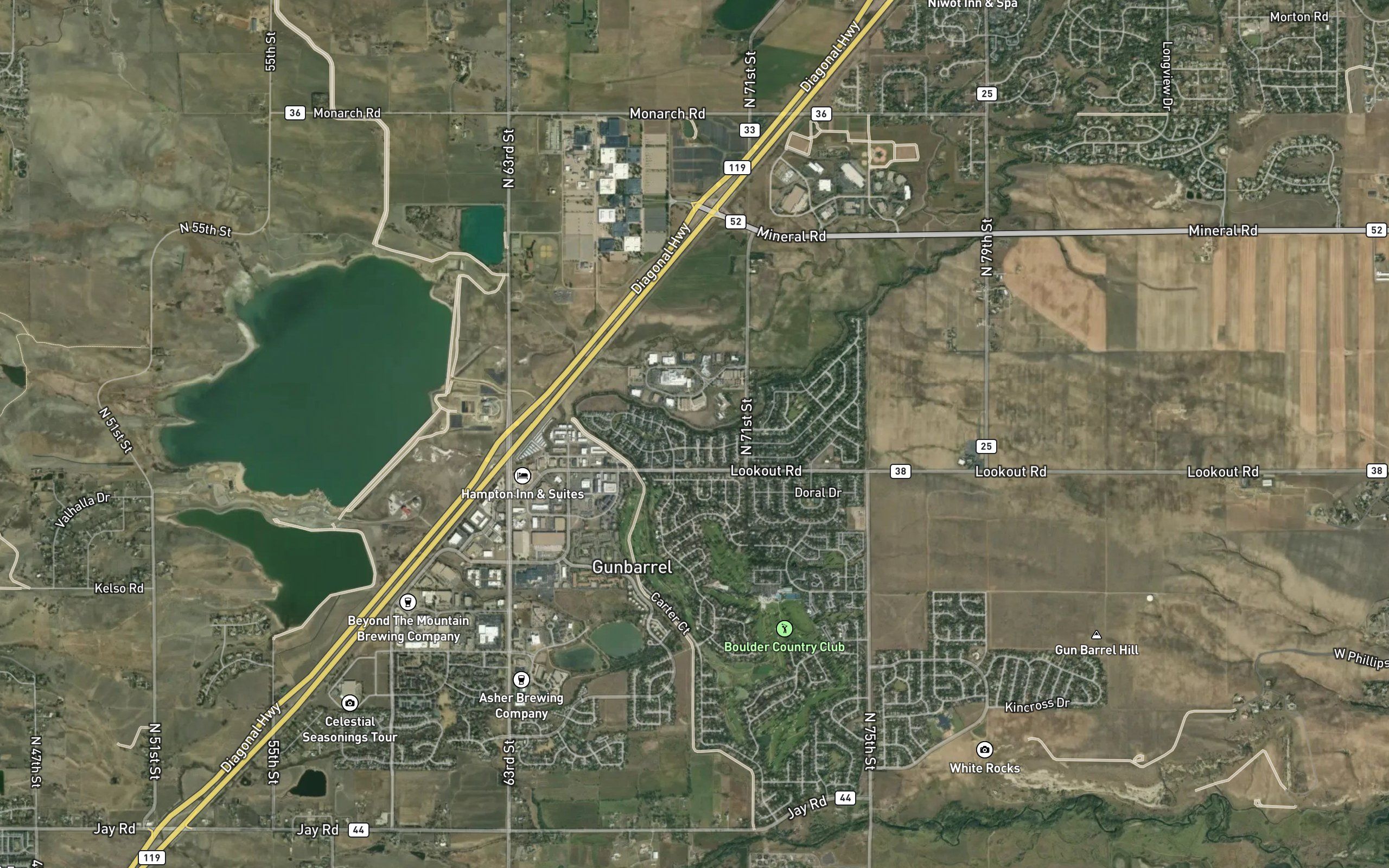 Boulder and Whiterock Ditch