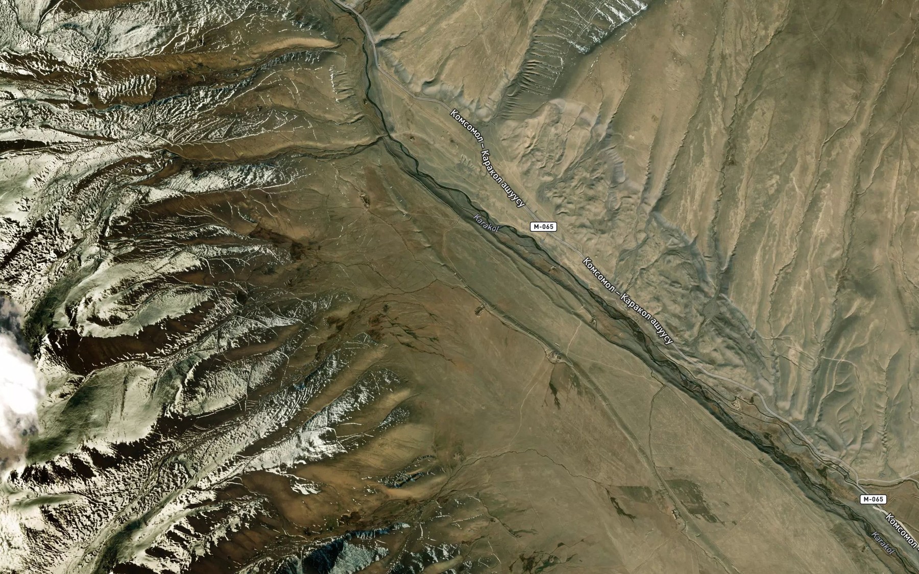 Satellite map of the Irisu