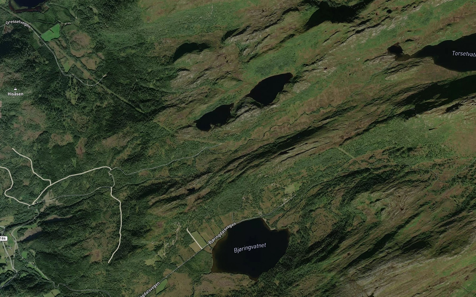Satellite map of the Stillelva