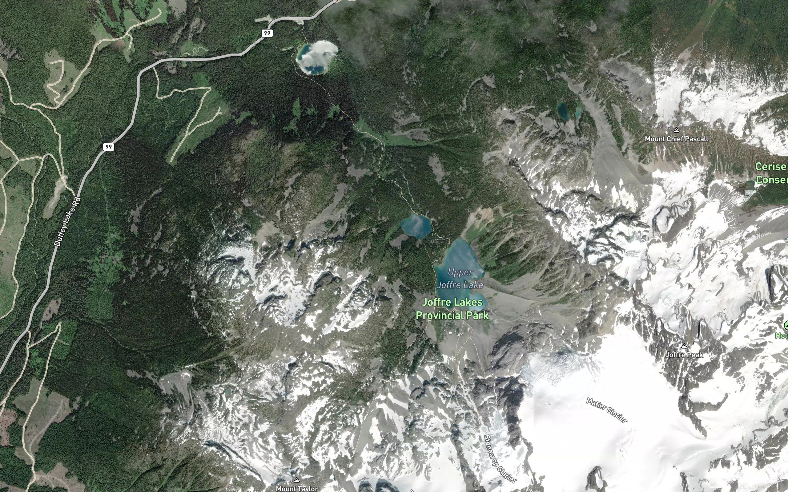 Middle Joffre Lake