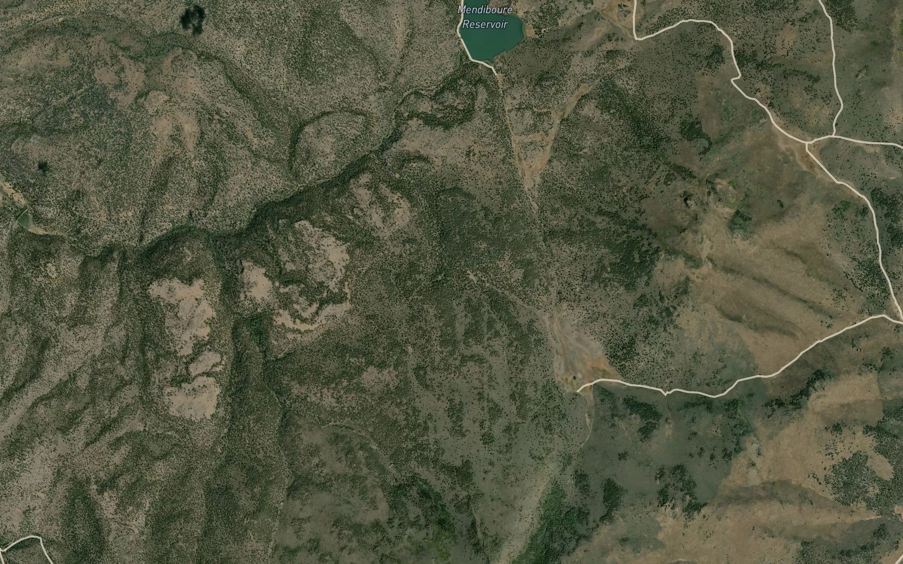 Satellite map of the Harrington Spring