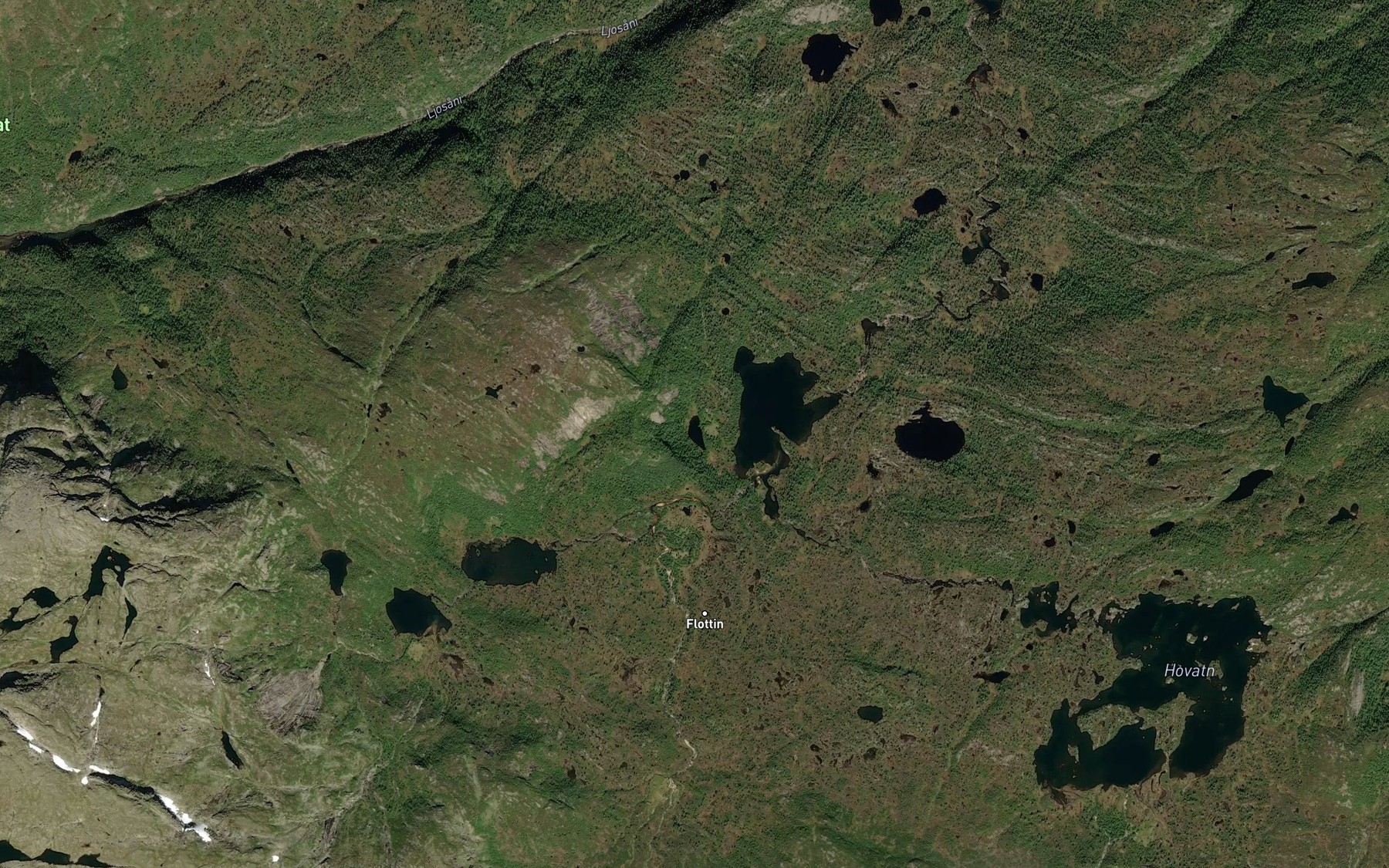 Satellite map of the Iglebutjonni
