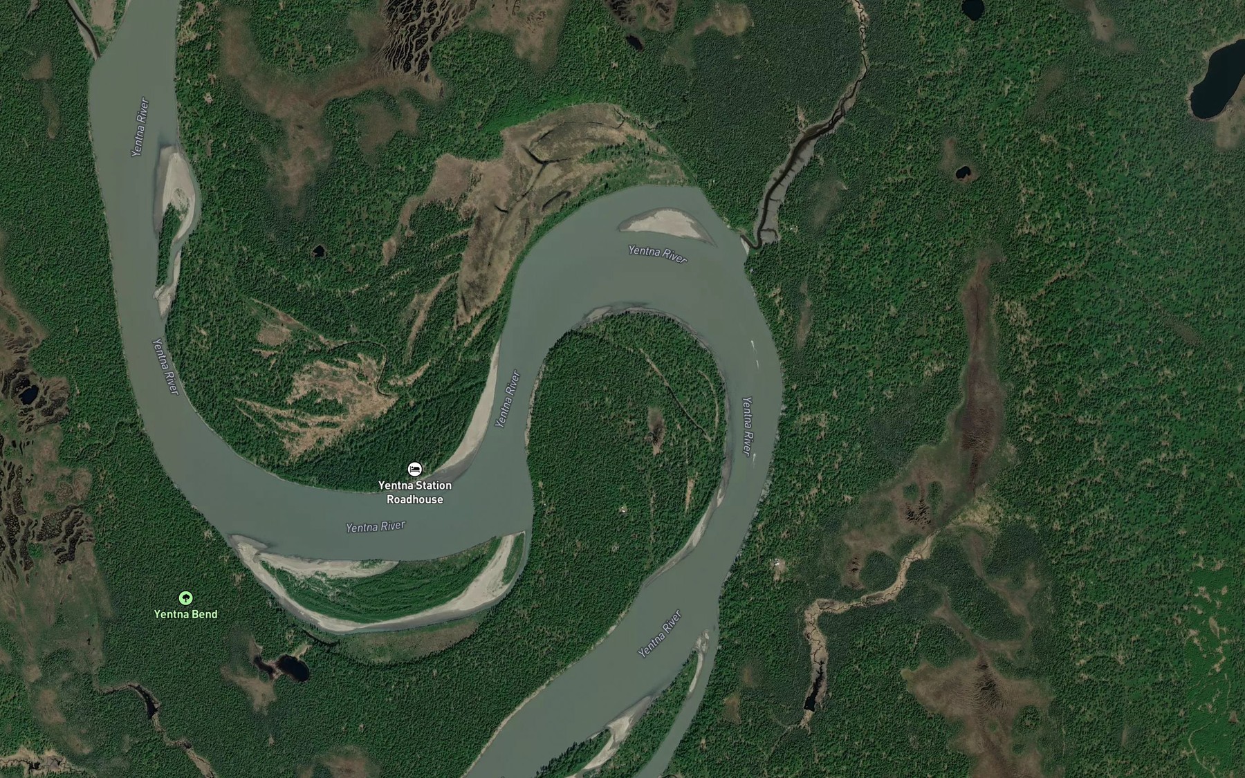 Satellite map of the Sdak'dal'iy