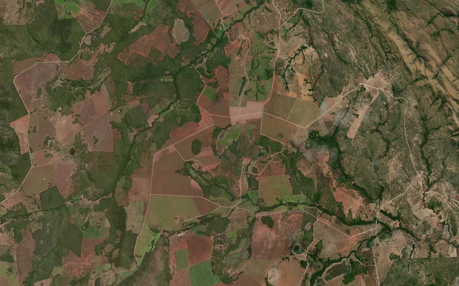 Satellite map of the Lagoa do Aviao