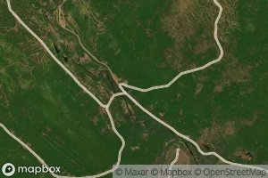 Satellite map of the Sweetster Brook
