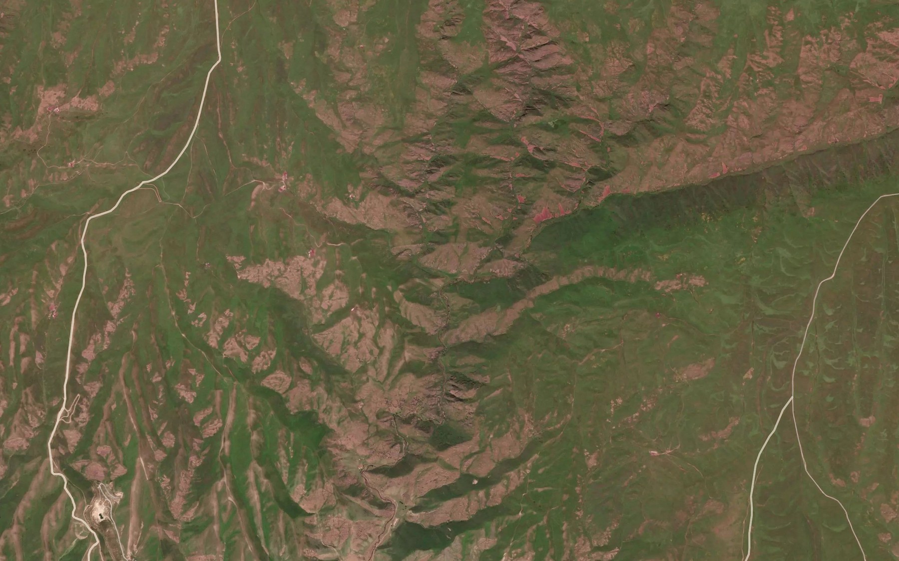 Satellite map of the Sasybulak