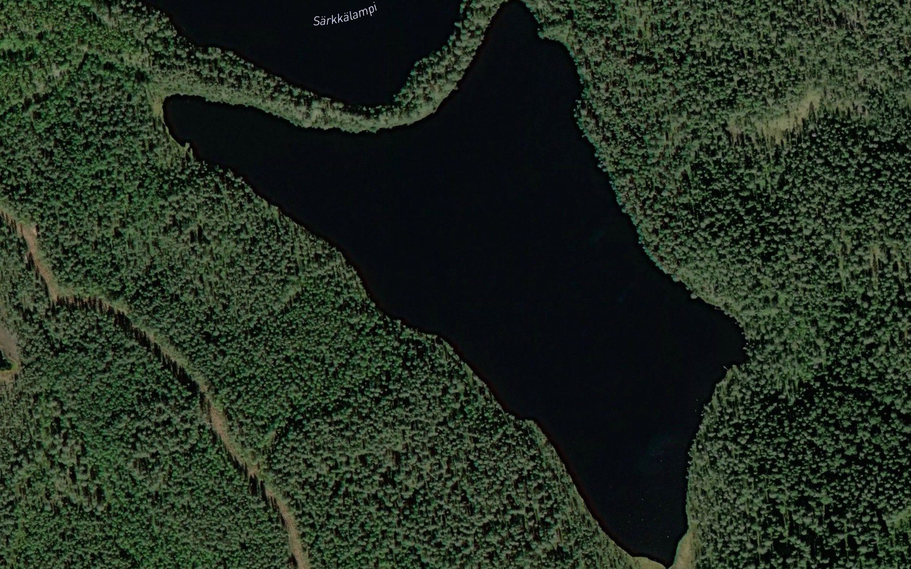 Satellite map of the Sarkkalammit